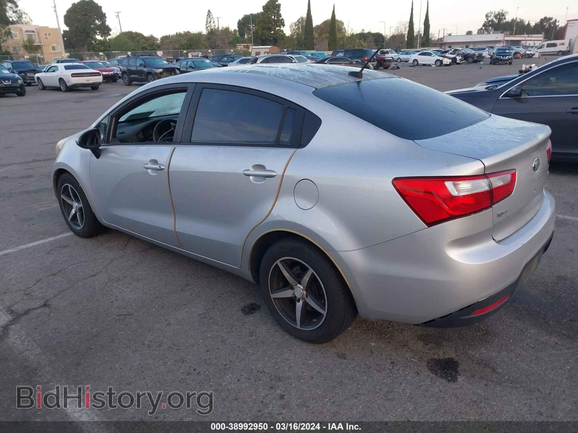 2014 KIA RIO - VIN: KNADM4A32E6341309 - Фото 3