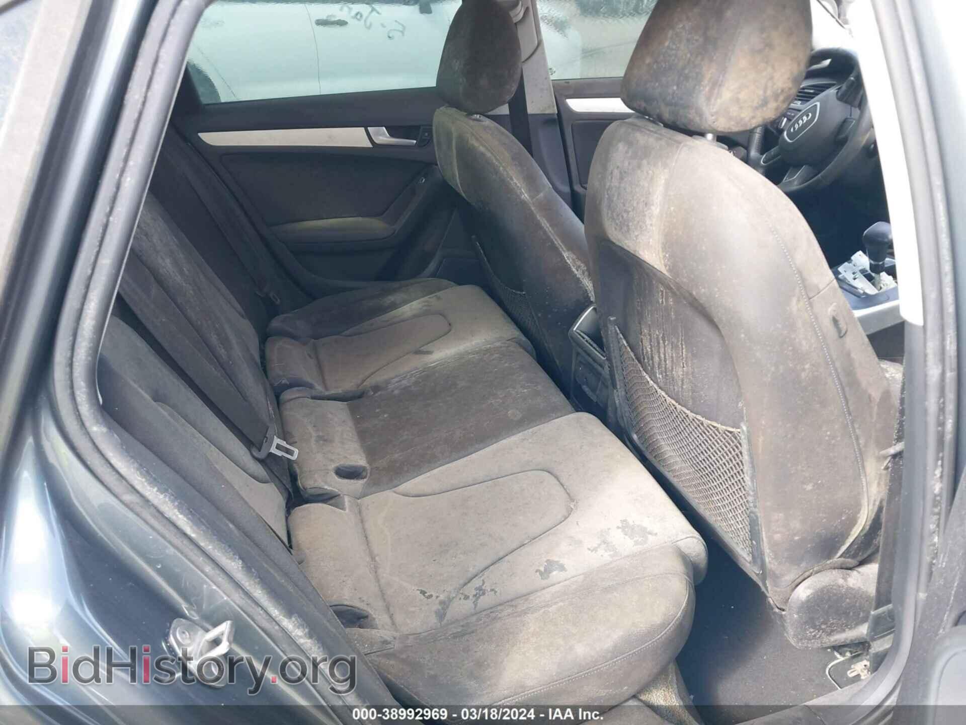 2013 AUDI A4 - VIN: WAUAFAFL7DN014994 - Фото 8