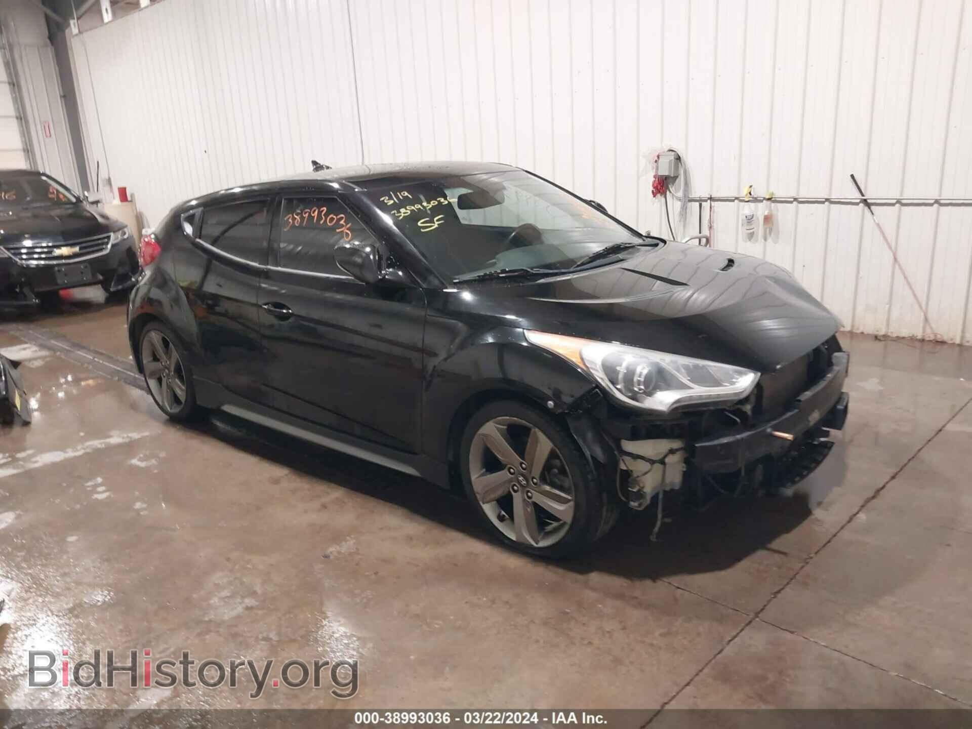 Фотография KMHTC6AEXDU112655 - HYUNDAI VELOSTER 2013