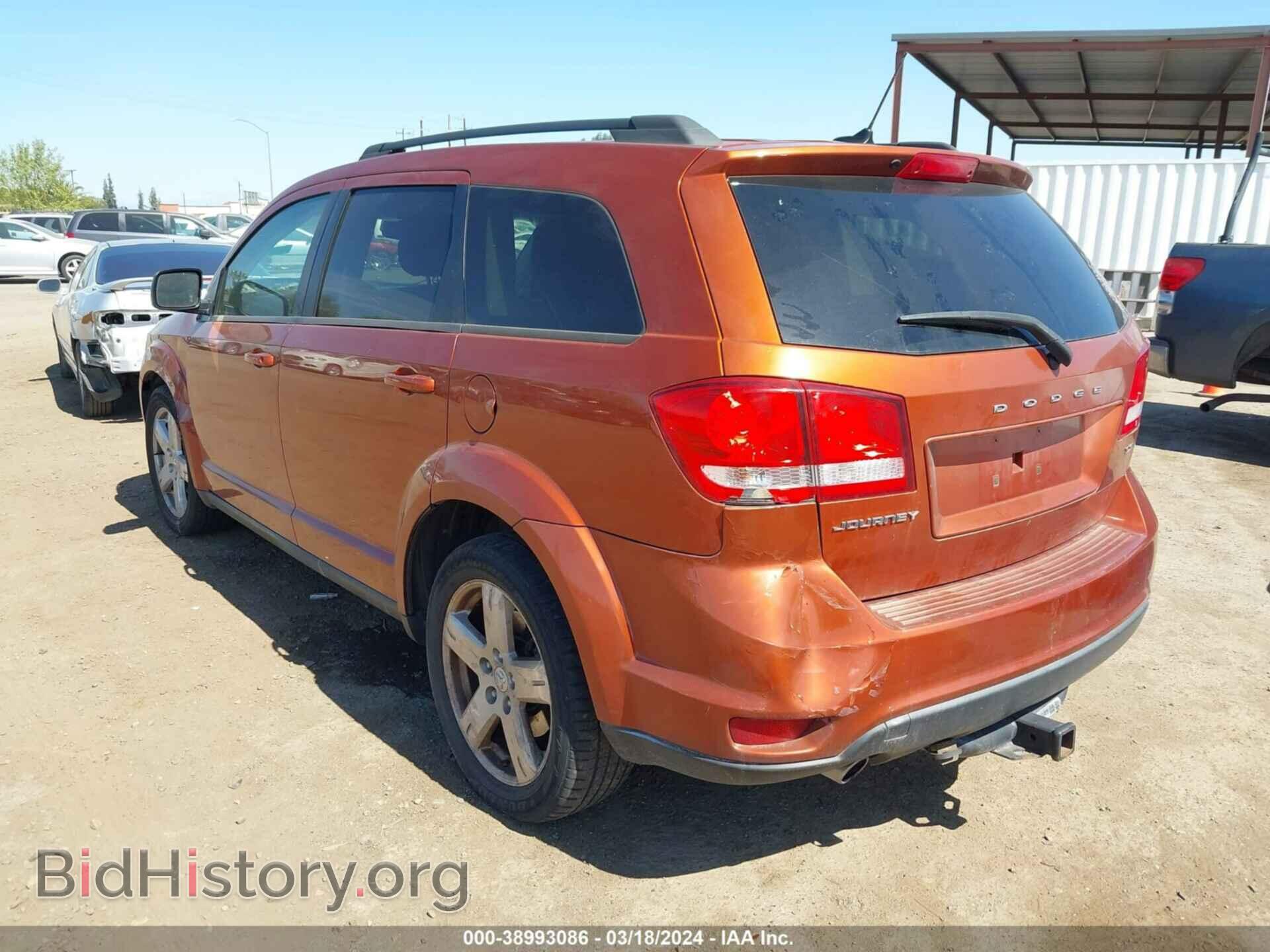 2012 DODGE JOURNEY - VIN: 3C4PDCBG7CT392478 - Фото 3