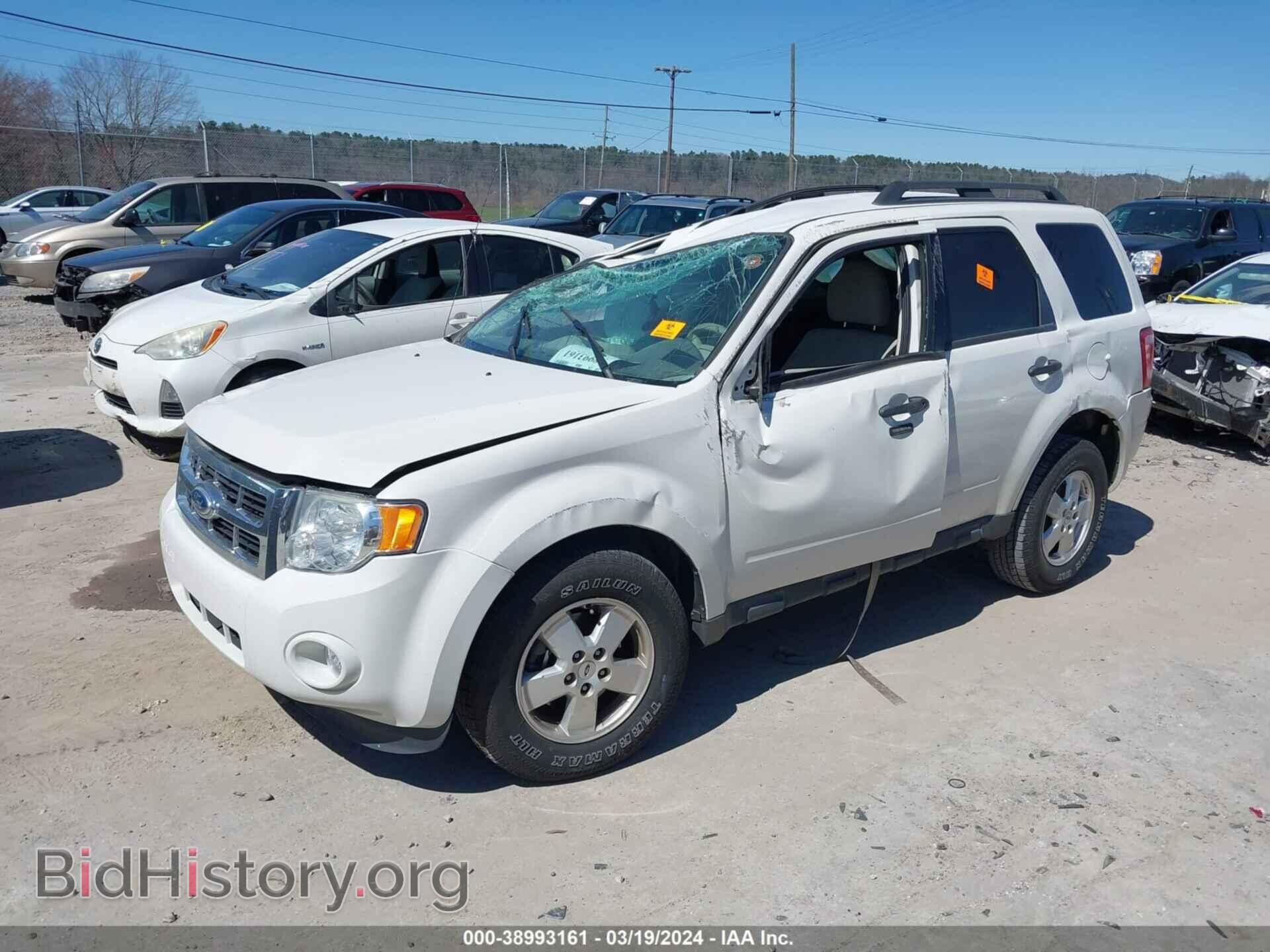 2012 FORD ESCAPE - VIN: 1FMCU9DGXCKB43409 - Фото 2