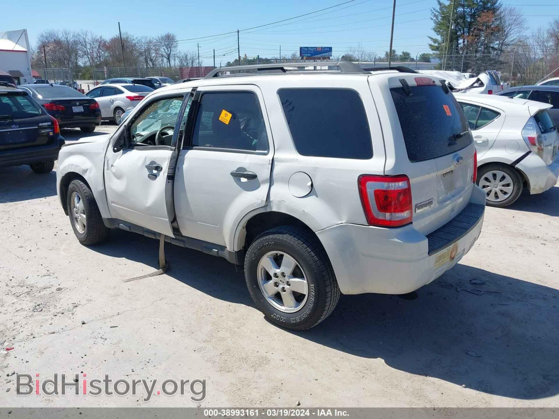 2012 FORD ESCAPE - VIN: 1FMCU9DGXCKB43409 - Фото 3