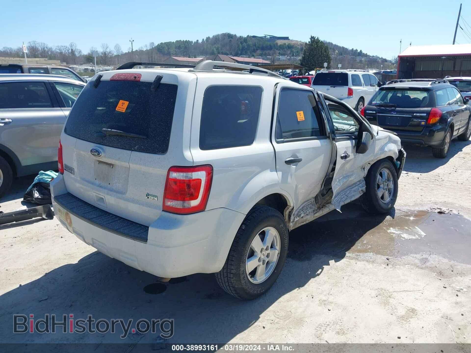 2012 FORD ESCAPE - VIN: 1FMCU9DGXCKB43409 - Фото 4