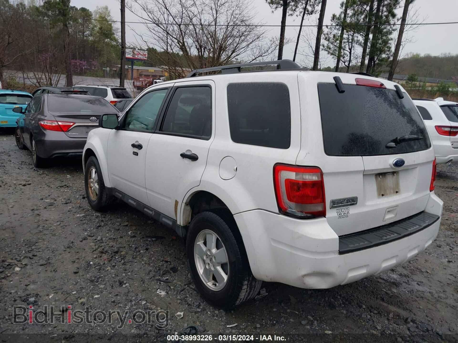 2011 FORD ESCAPE - VIN: 1FMCU9D72BKB29518 - Photo 3