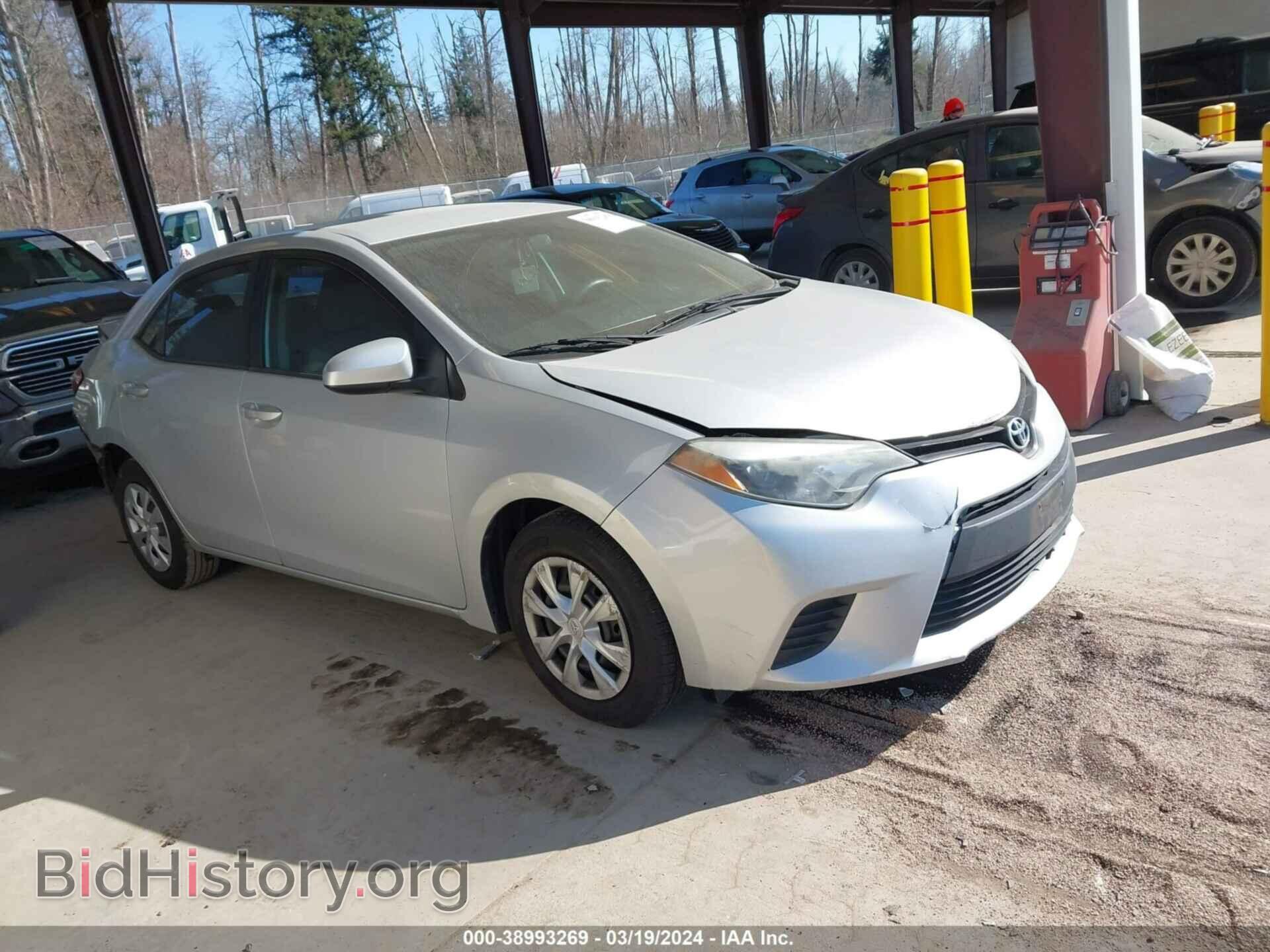 Фотография 2T1BURHE1FC356649 - TOYOTA COROLLA 2015
