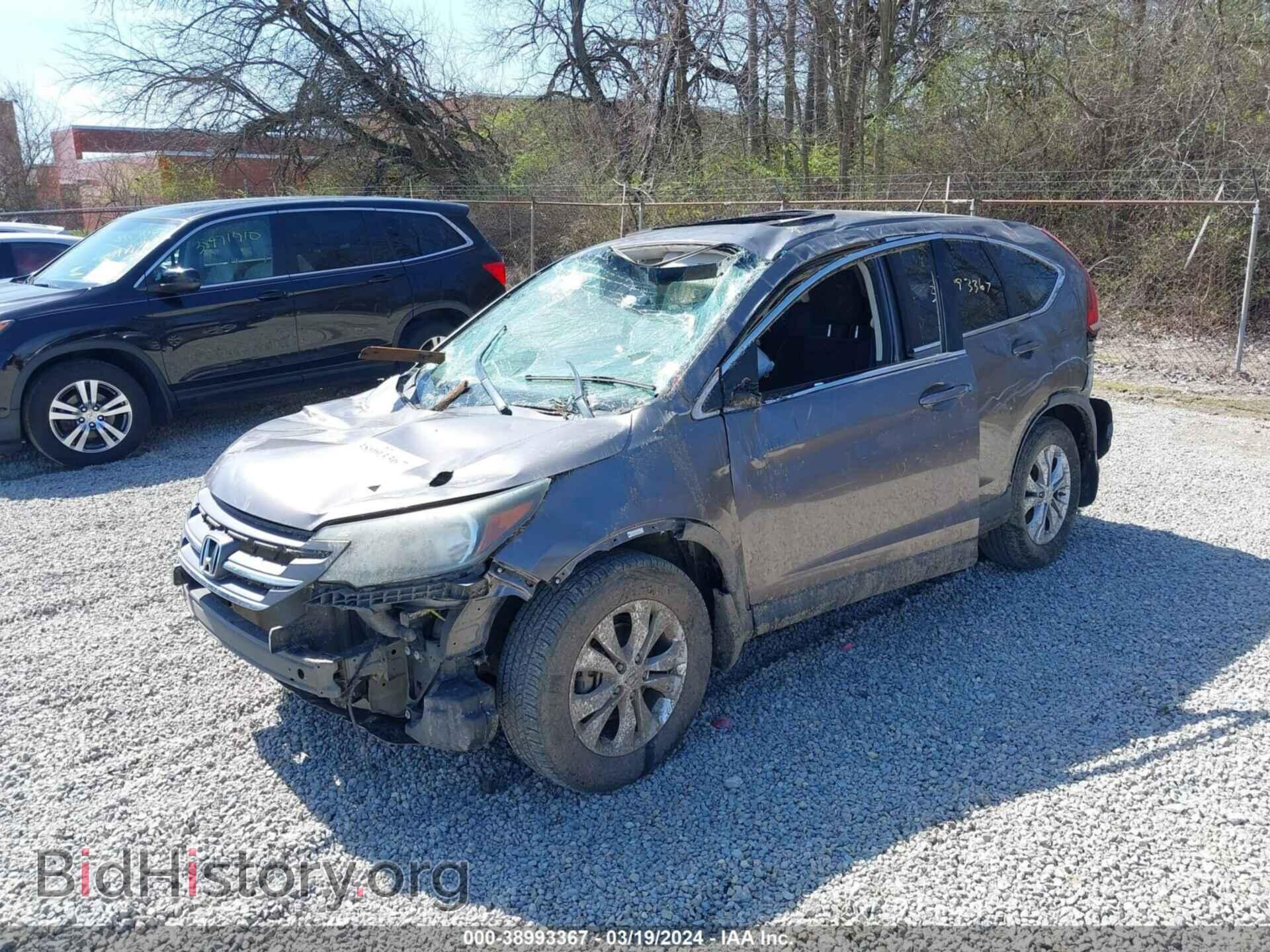 2012 HONDA CR-V - VIN: 5J6RM4H56CL033956 - Фото 2