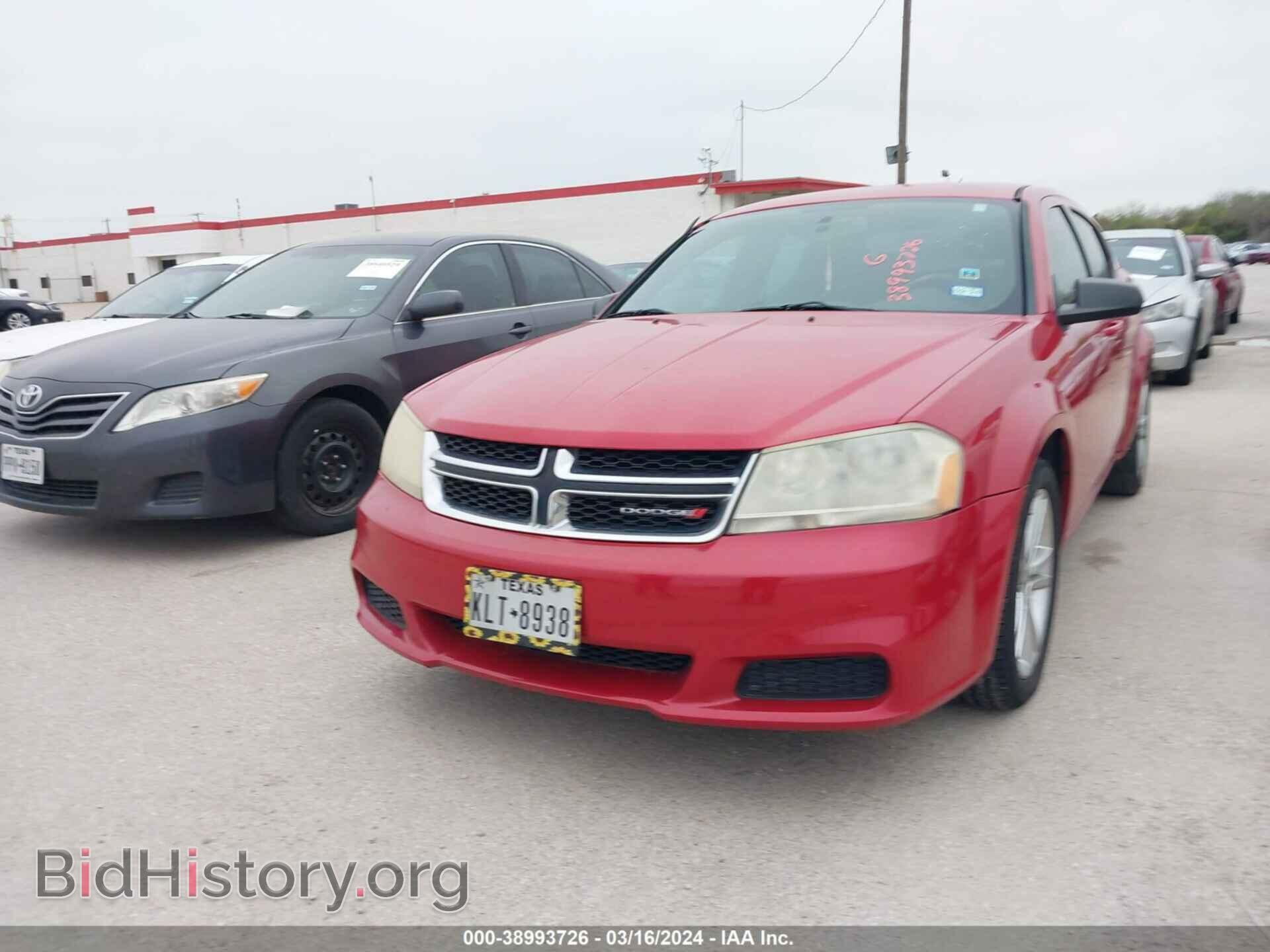 2013 DODGE AVENGER - VIN: 1C3CDZAG4DN548372 - Photo 2