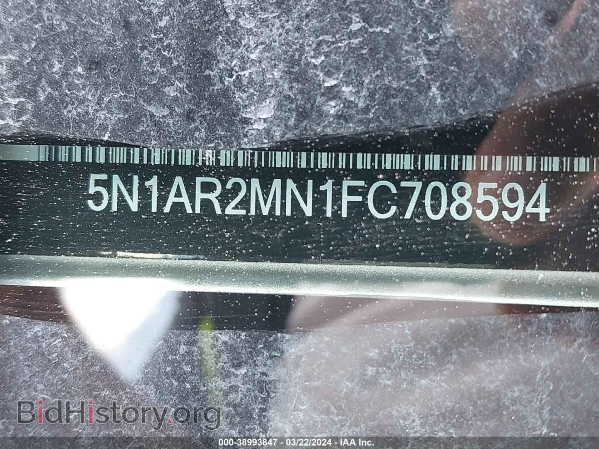 2015 NISSAN PATHFINDER - VIN: 5N1AR2MN1FC708594 - Фото 9