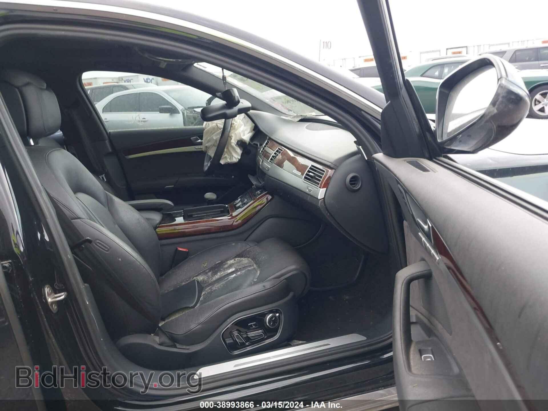 2013 AUDI A8 - VIN: WAUAGAFD8DN005629 - Фото 5