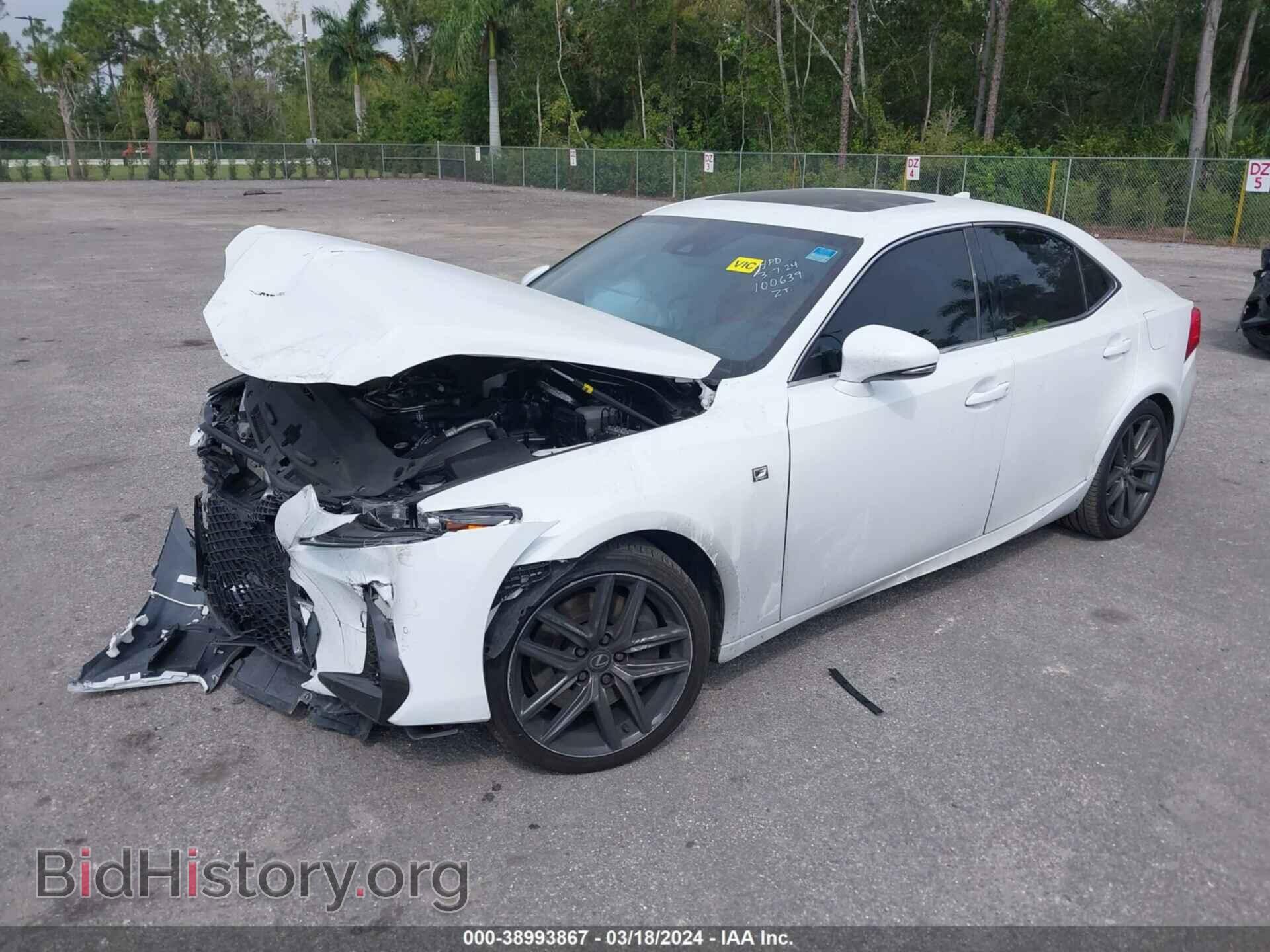 2019 LEXUS IS 300 - VIN: JTHBA1D27K5100639 - Фото 2