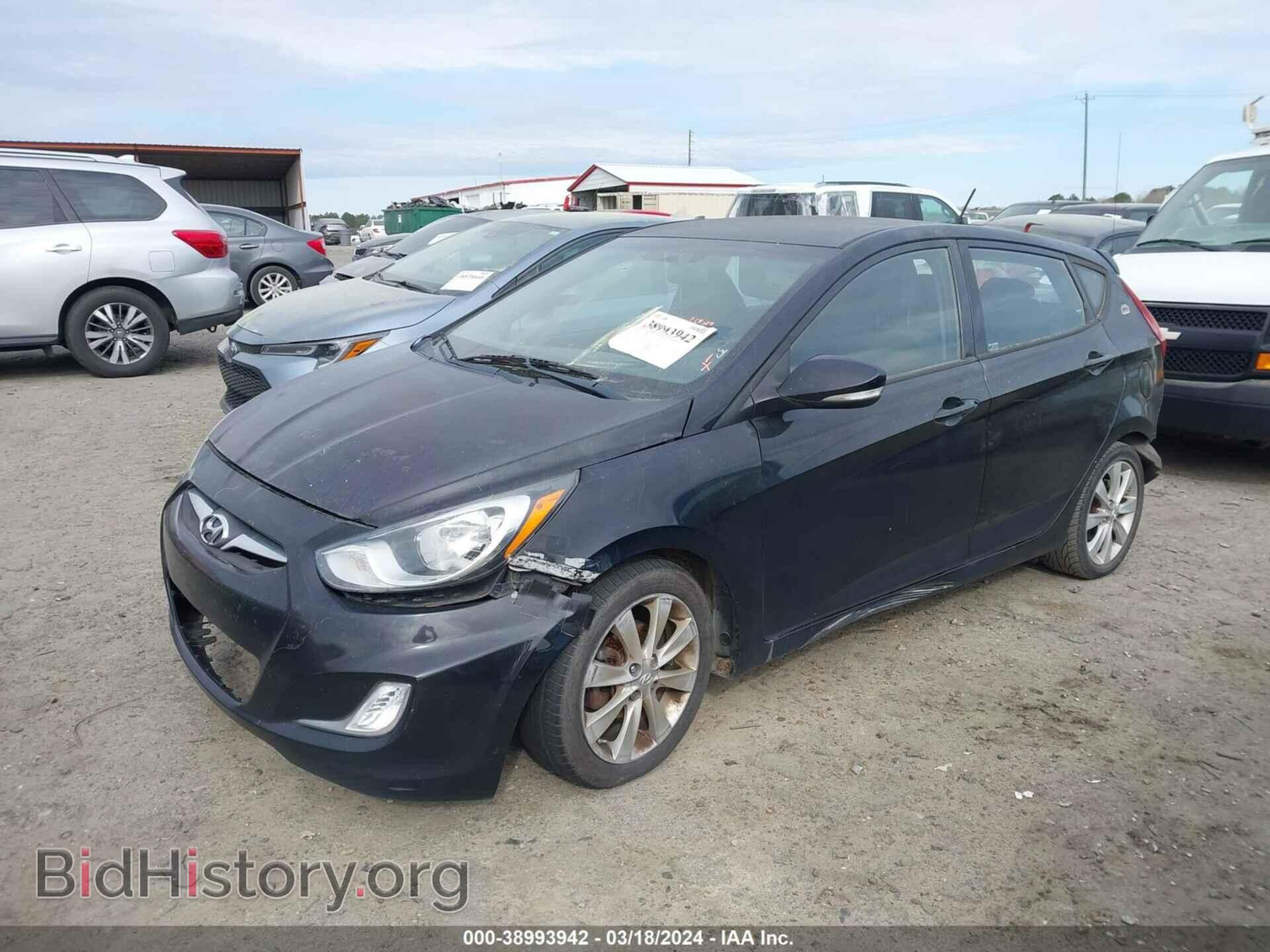 2013 HYUNDAI ACCENT - VIN: KMHCU5AE3DU108826 - Photo 2