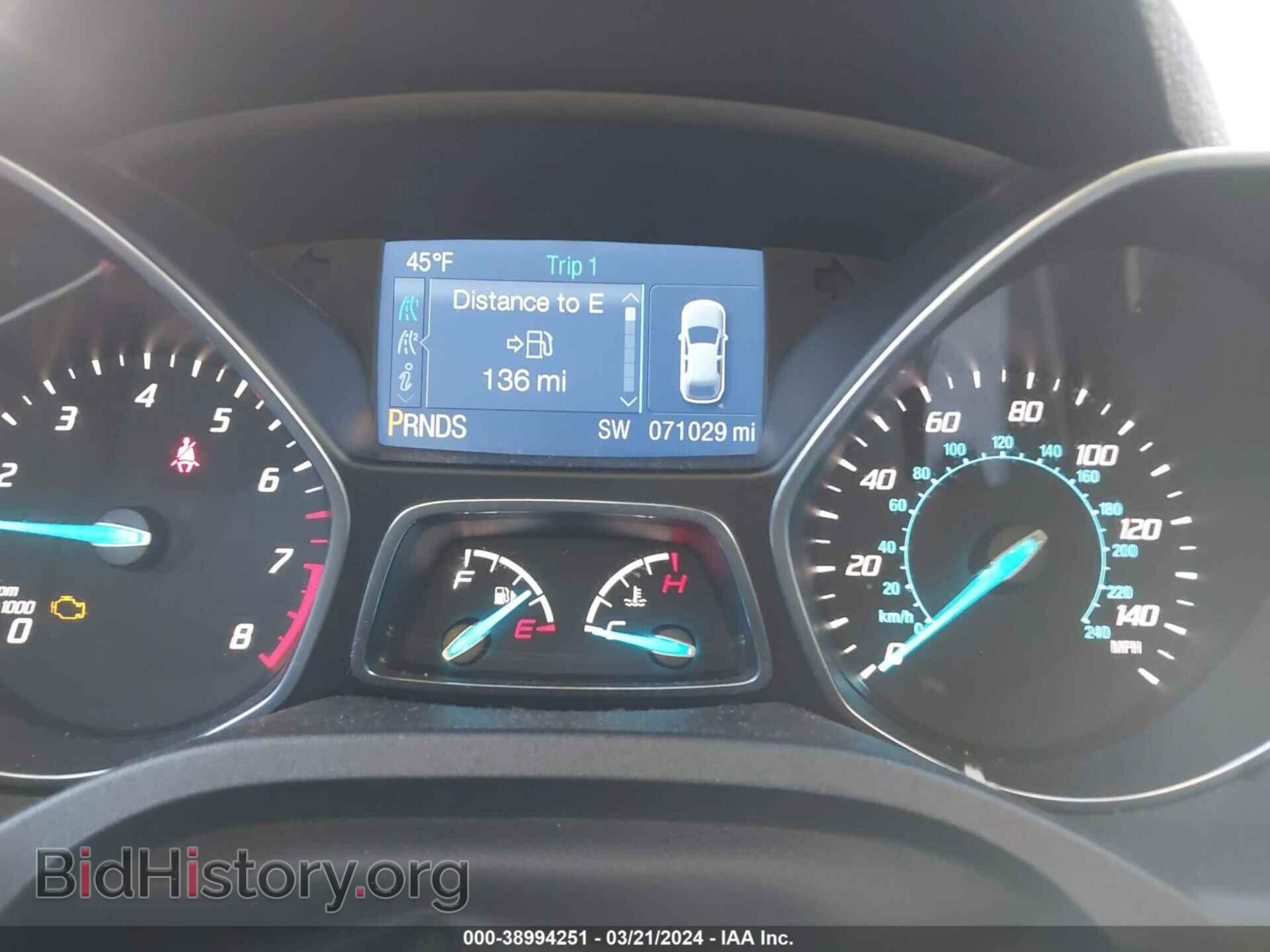 2014 FORD ESCAPE - VIN: 1FMCU9GX4EUB57986 - Фото 7