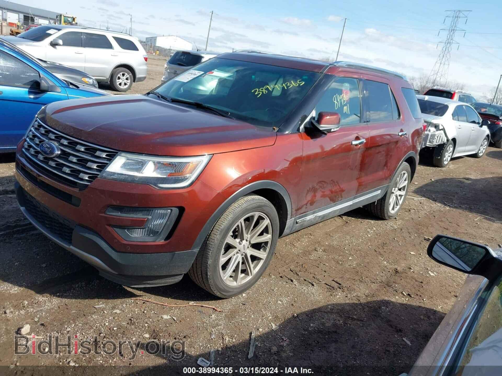 2016 FORD EXPLORER - VIN: 1FM5K7FH7GGB44924 - Фото 2