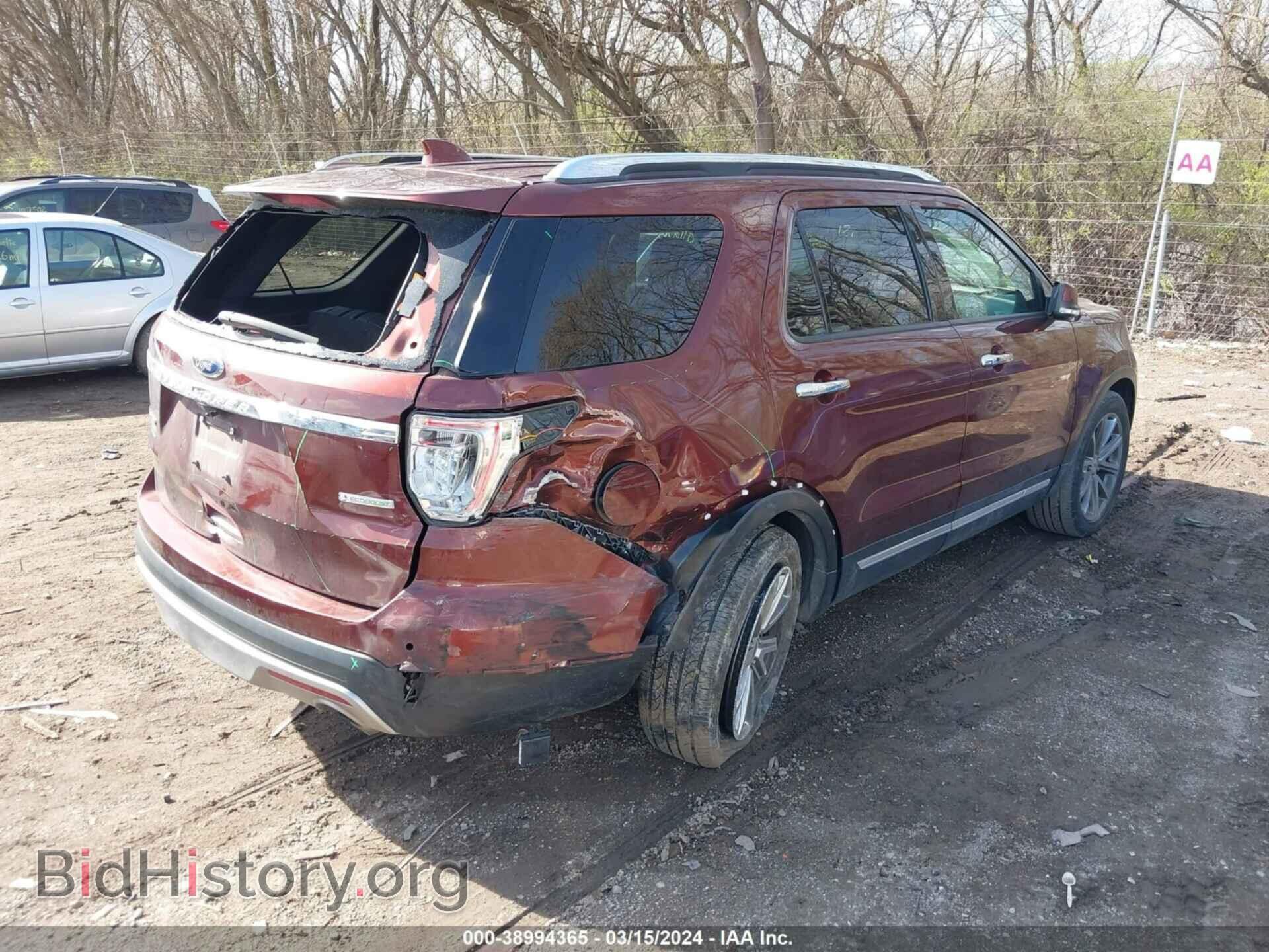 2016 FORD EXPLORER - VIN: 1FM5K7FH7GGB44924 - Фото 4