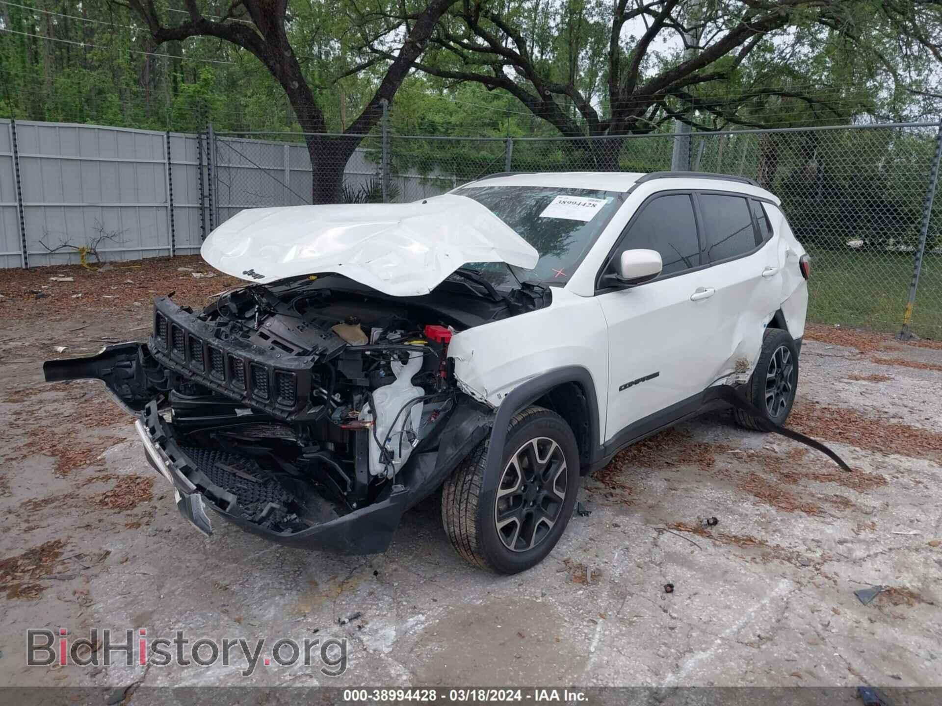 2019 JEEP COMPASS - VIN: 3C4NJDAB2KT847019 - Фото 2