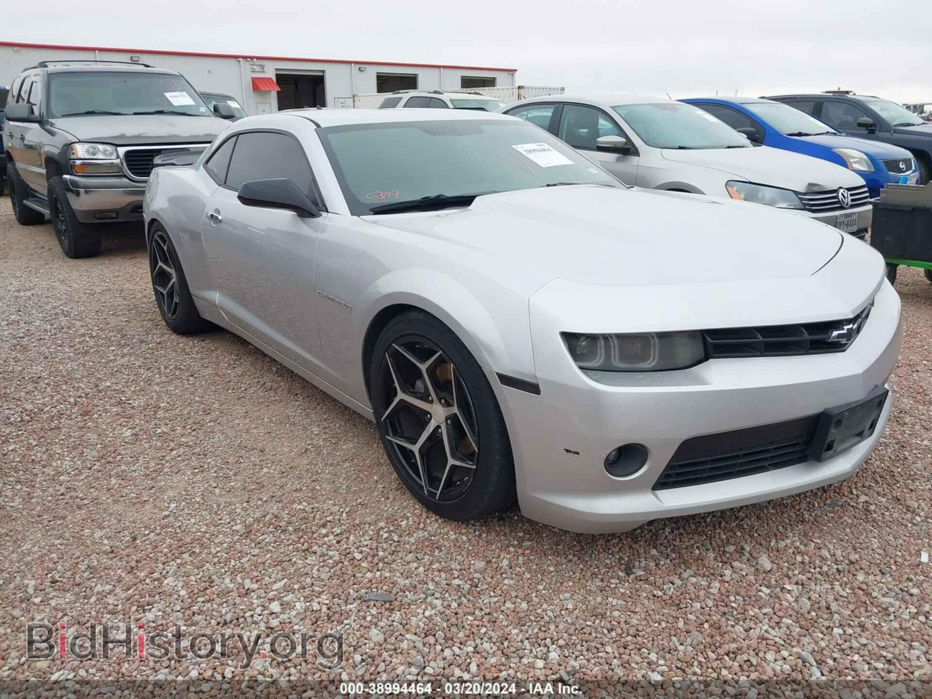 Фотография 2G1FB1E39F9214344 - CHEVROLET CAMARO 2015