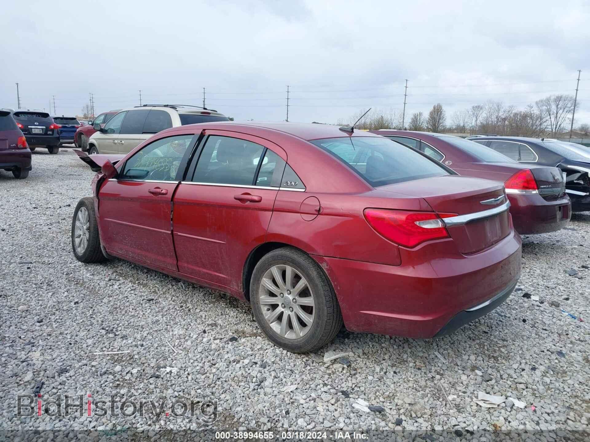 2013 CHRYSLER 200 - VIN: 1C3CCBBB0DN656307 - Фото 3
