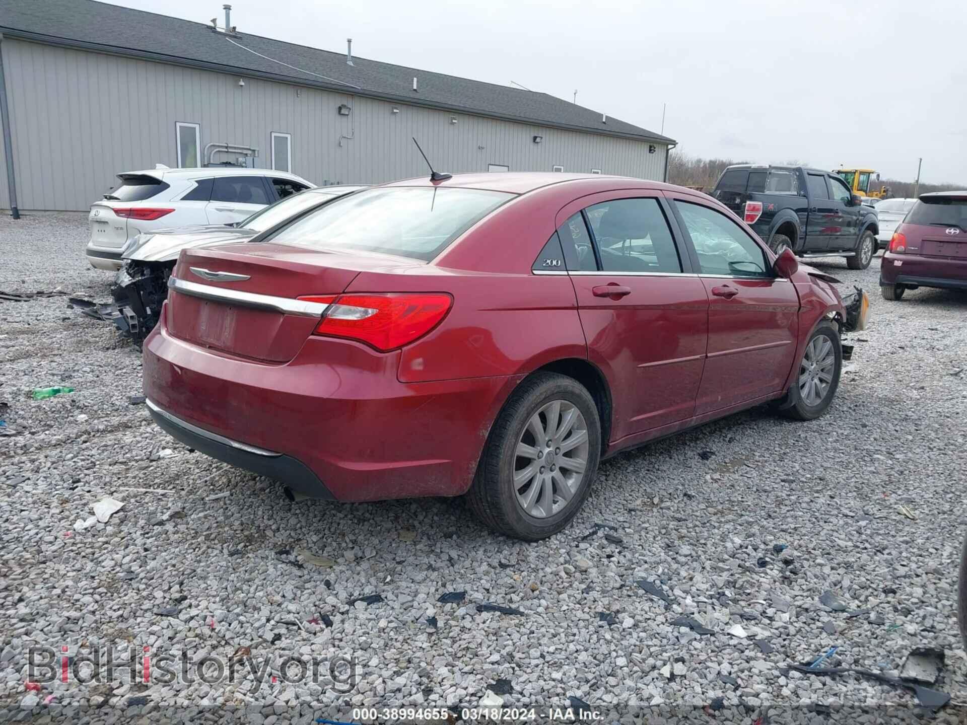 2013 CHRYSLER 200 - VIN: 1C3CCBBB0DN656307 - Фото 4
