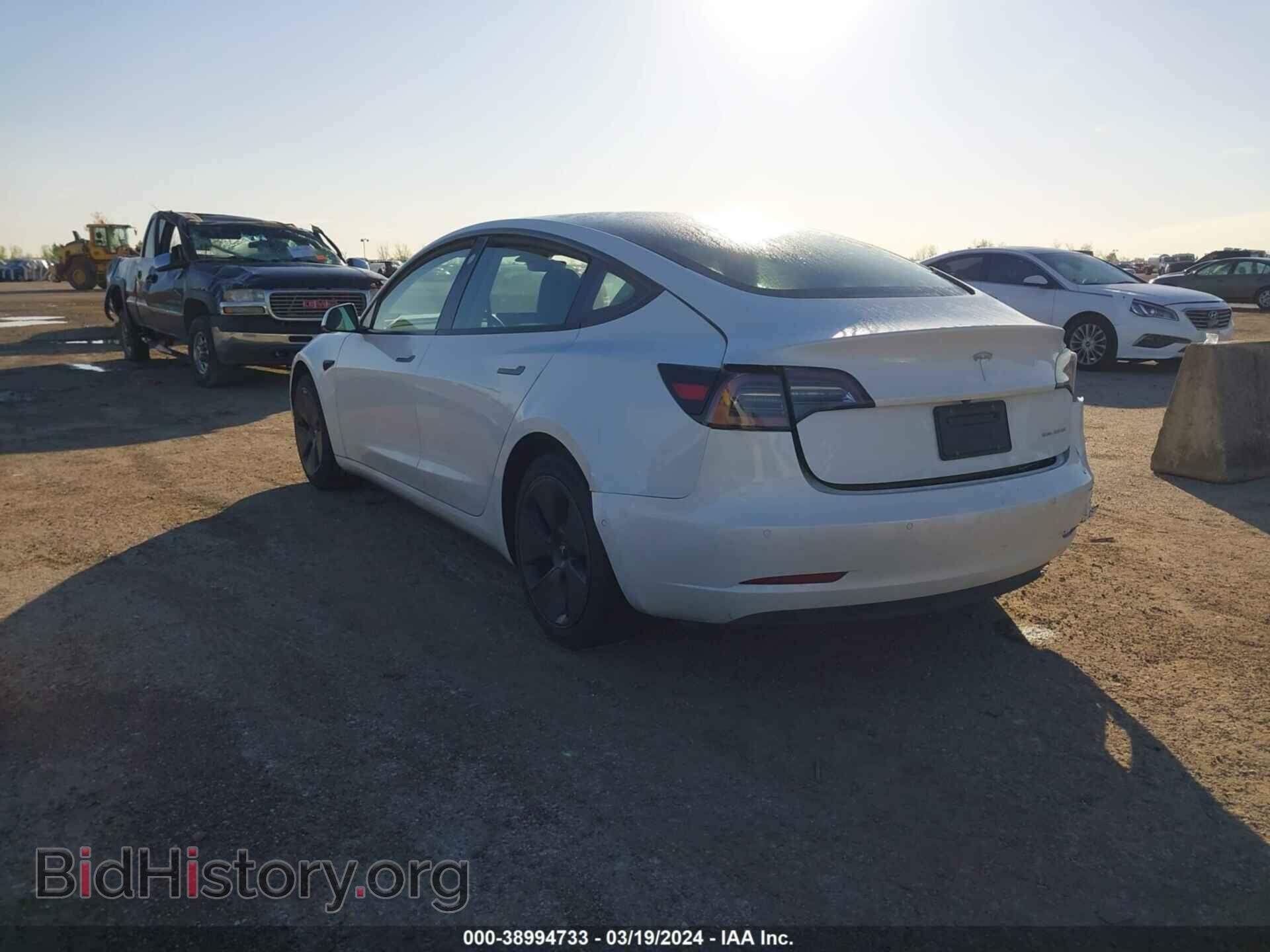 2022 TESLA MODEL 3 - VIN: 5YJ3E1EB4NF334586 - Фото 3