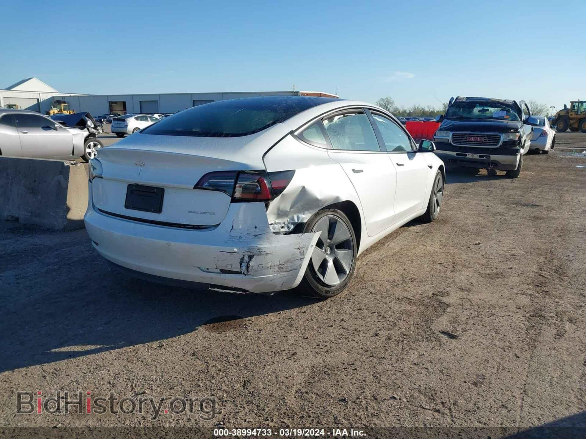 2022 TESLA MODEL 3 - VIN: 5YJ3E1EB4NF334586 - Фото 4