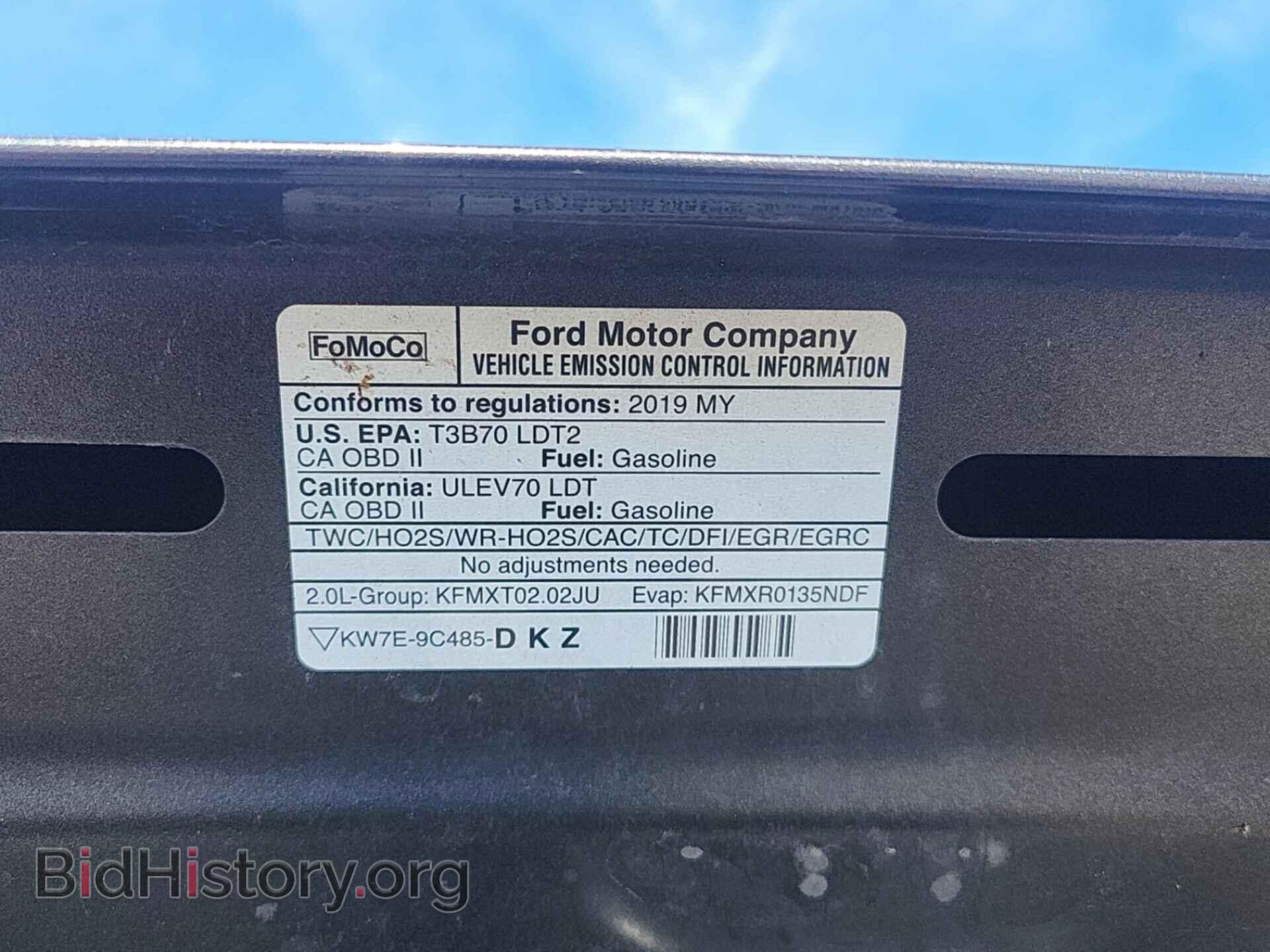 2019 FORD EDGE - VIN: 2FMPK3K91KBB43591 - Photo 3