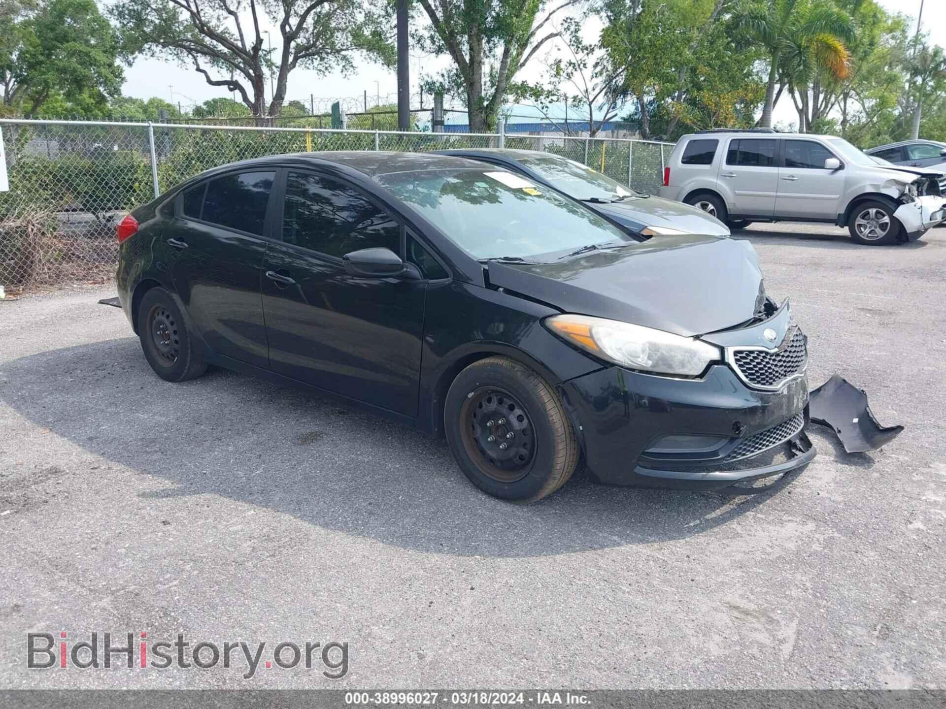 Photo KNAFK4A64F5342140 - KIA FORTE 2015