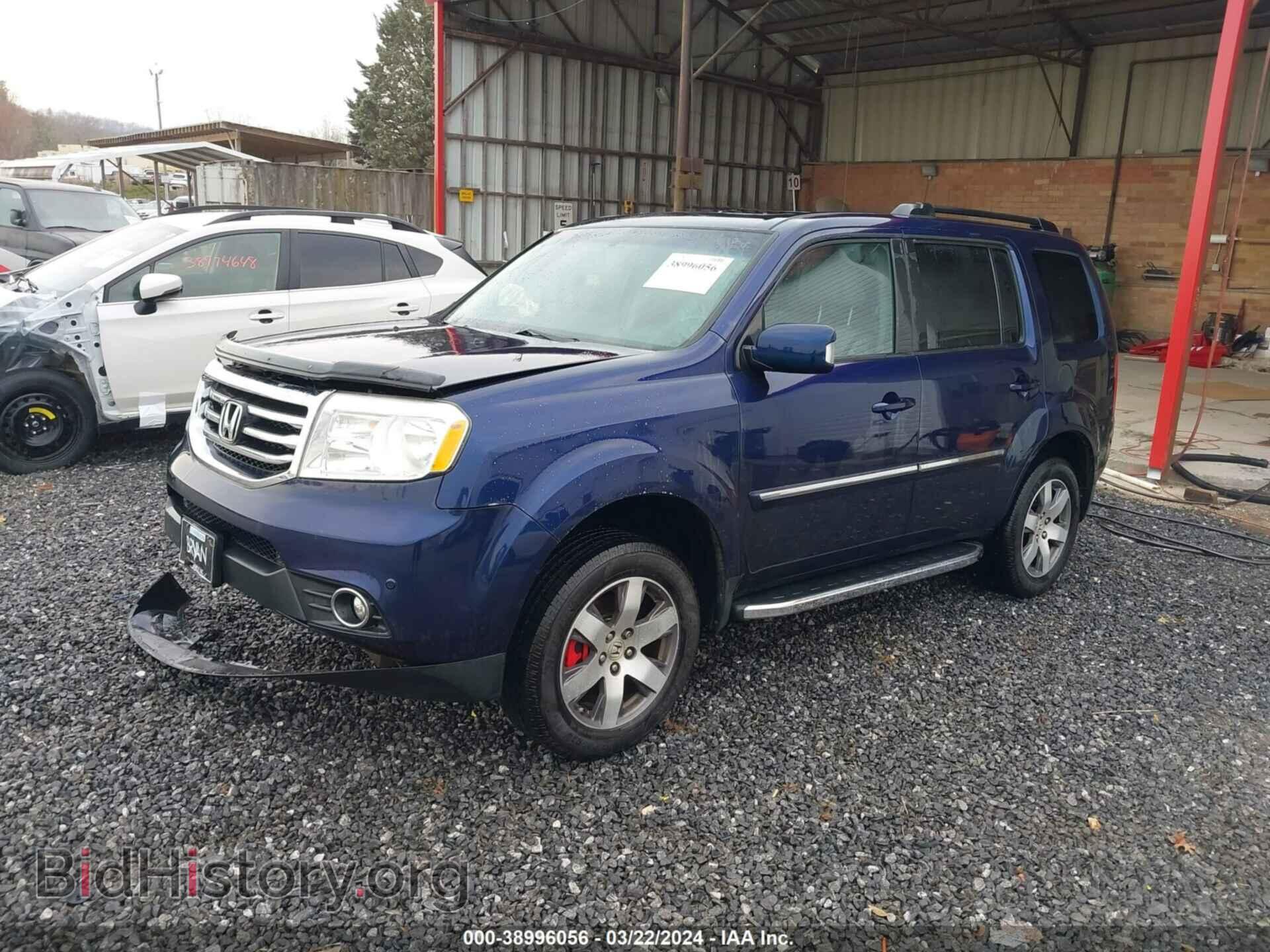 2013 HONDA PILOT - VIN: 5FNYF4H91DB007140 - Фото 2