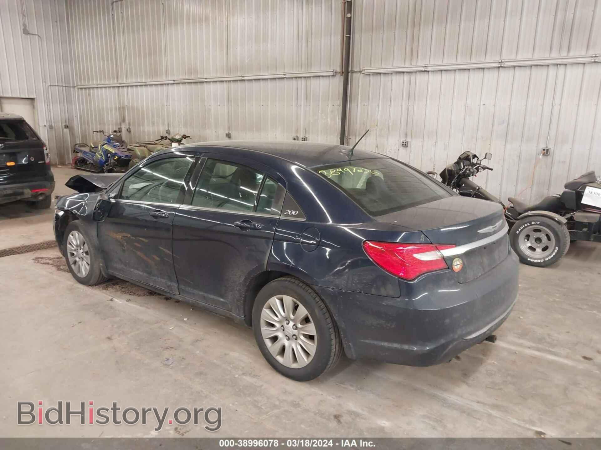 2014 CHRYSLER 200 - VIN: 1C3CCBAG9EN171372 - Фото 3