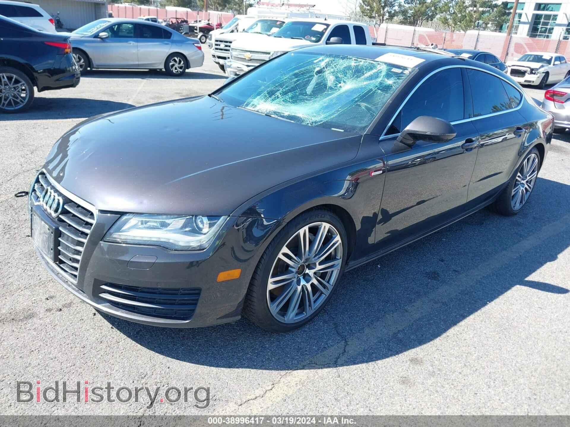 2012 AUDI A7 - VIN: WAUSGAFC6CN001928 - Фото 2