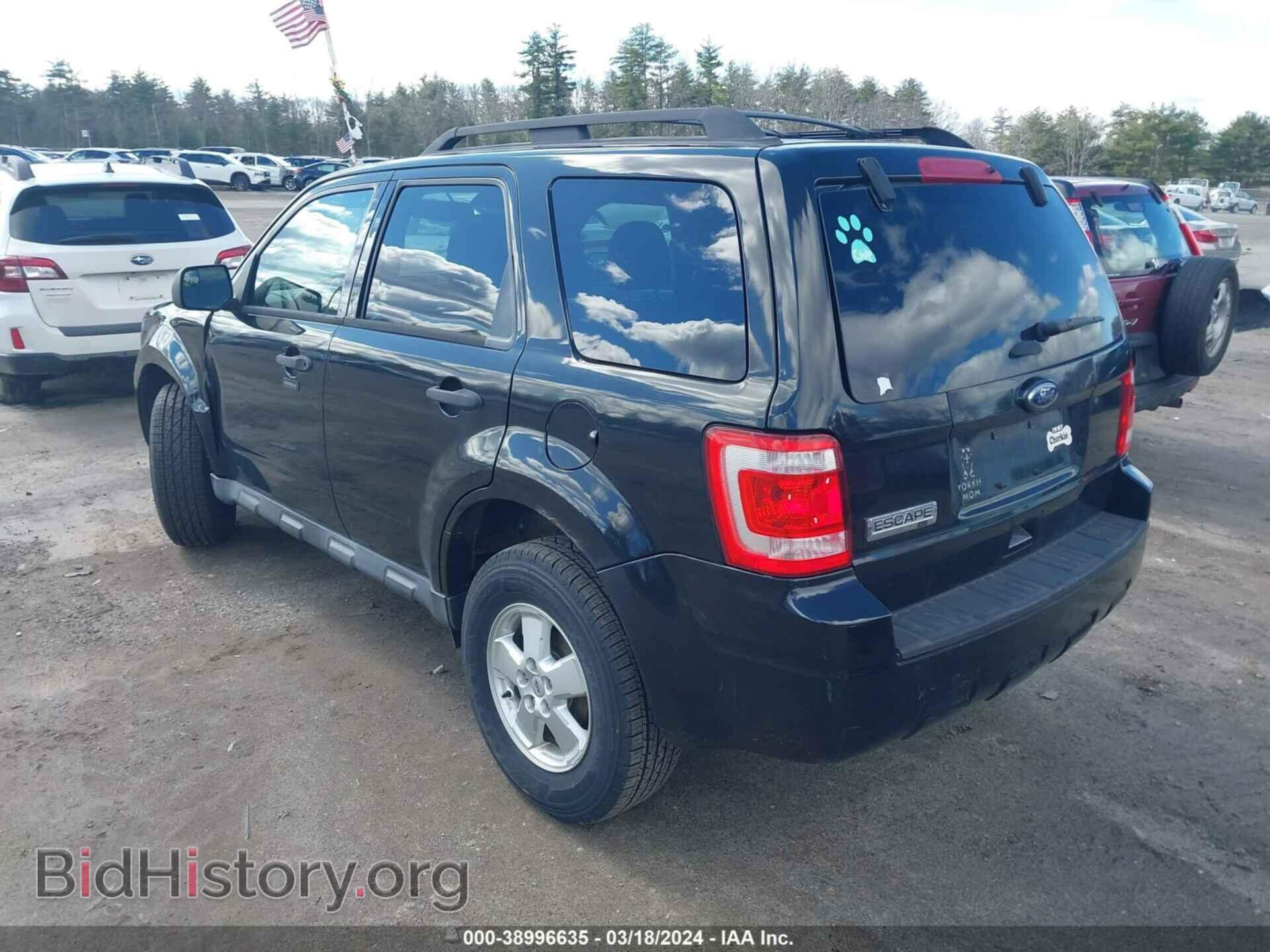 2011 FORD ESCAPE - VIN: 1FMCU9D77BKA12100 - Photo 3