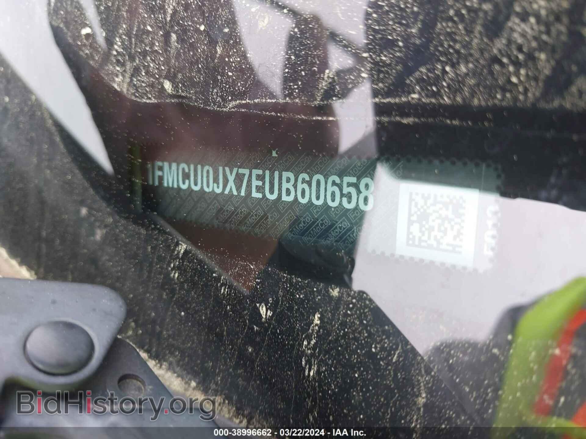 2014 FORD ESCAPE - VIN: 1FMCU0JX7EUB60658 - Photo 9