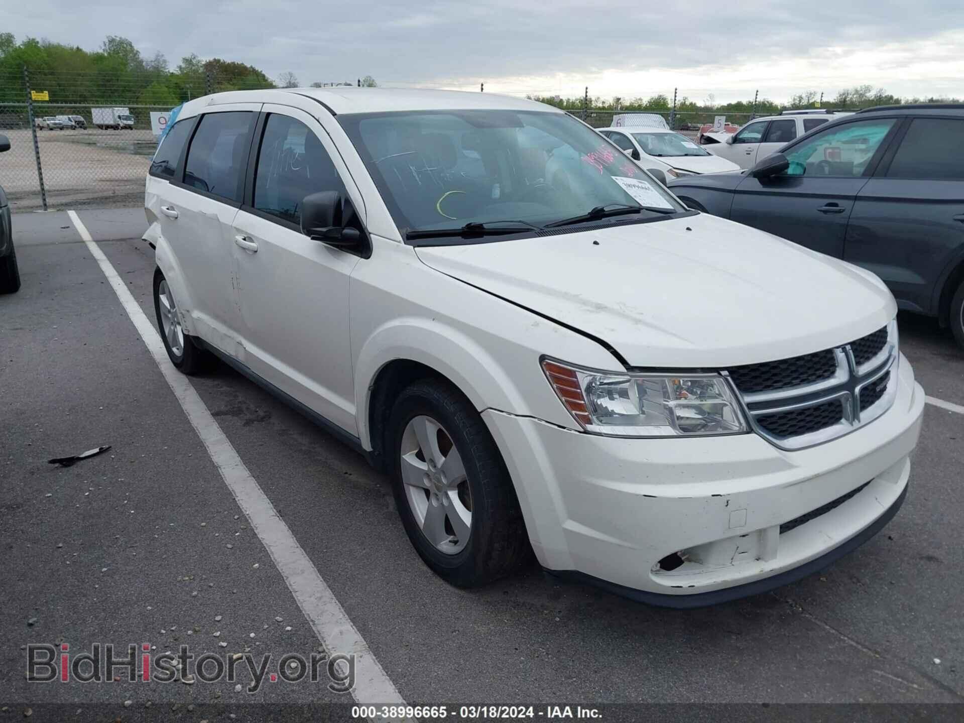 Photo 3C4PDCAB8DT577288 - DODGE JOURNEY 2013