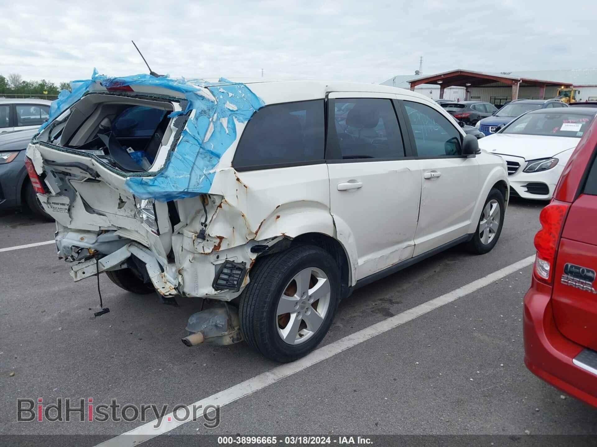 2013 DODGE JOURNEY - VIN: 3C4PDCAB8DT577288 - Фото 4