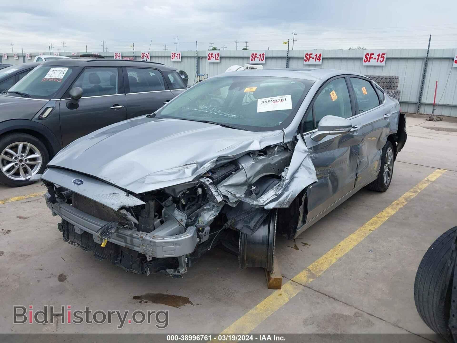 2020 FORD FUSION - VIN: 3FA6P0CD6LR130167 - Фото 2