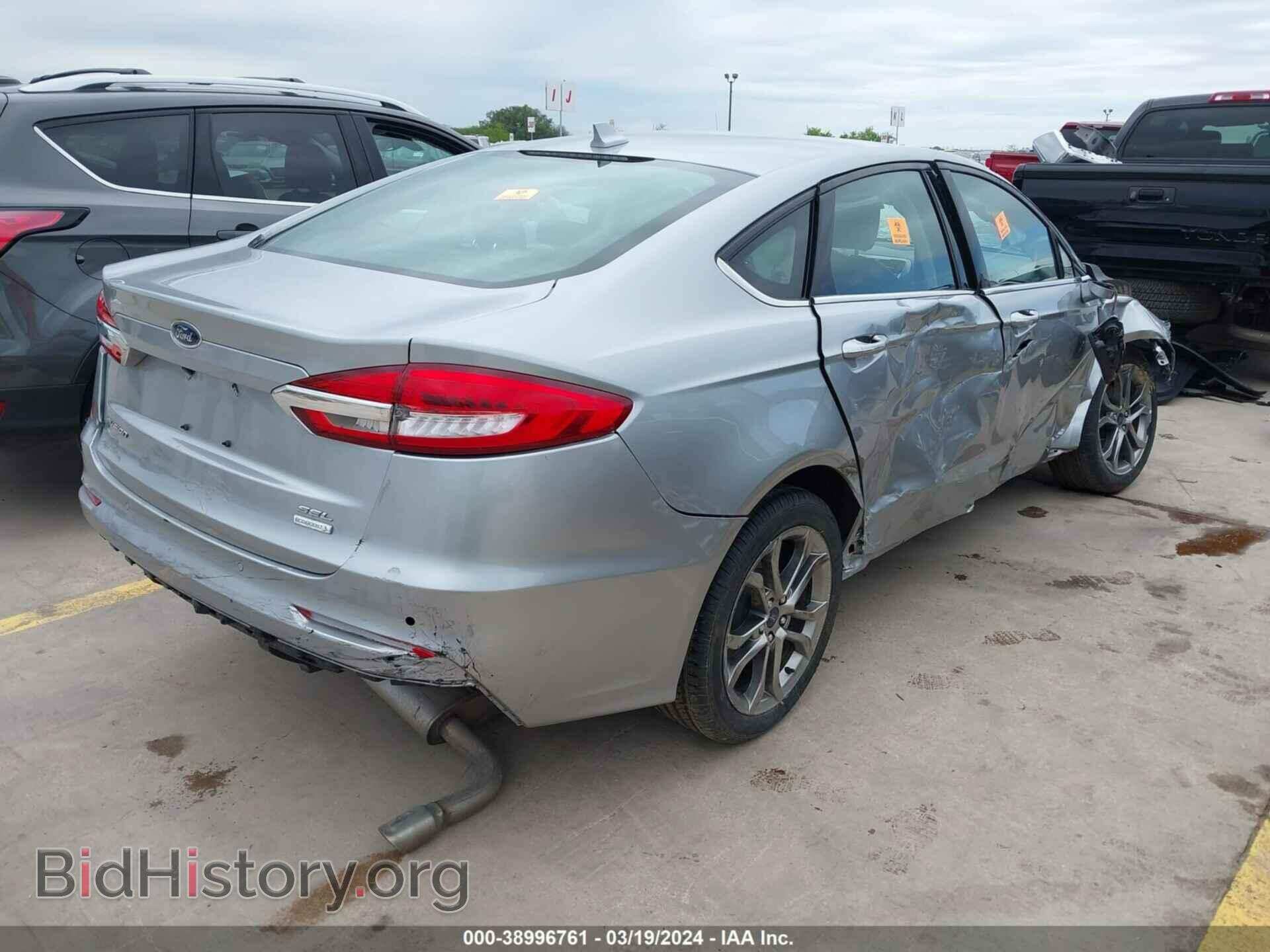 2020 FORD FUSION - VIN: 3FA6P0CD6LR130167 - Фото 4