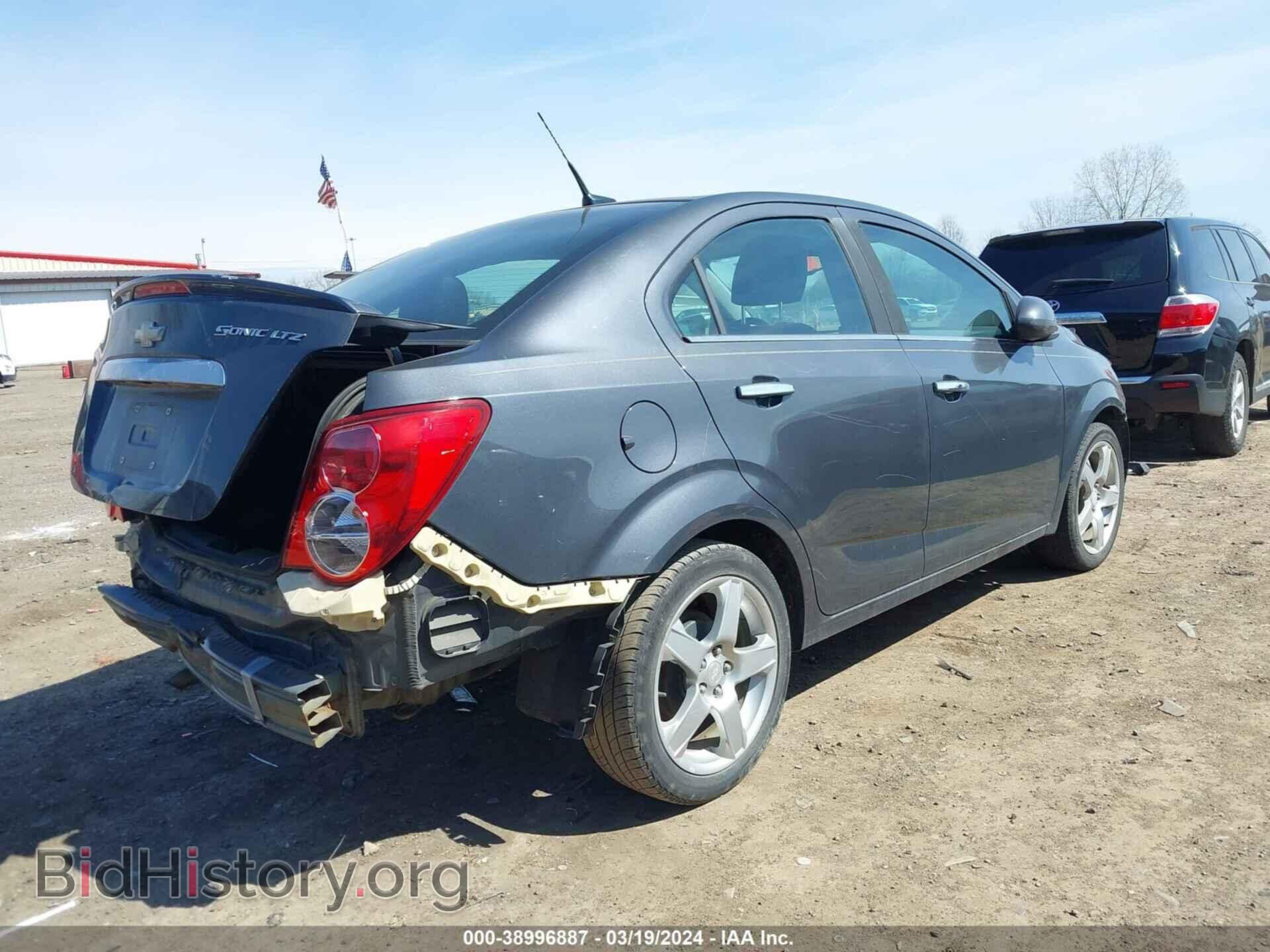 2013 CHEVROLET SONIC - VIN: 1G1JE5SH8D4174475 - Фото 4