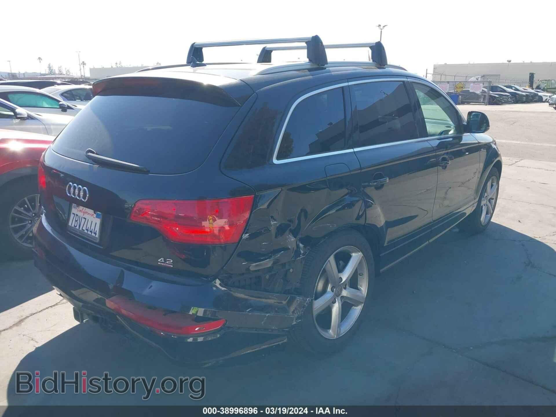 2008 AUDI Q7 - VIN: WA1EV94L38D062829 - Фото 4