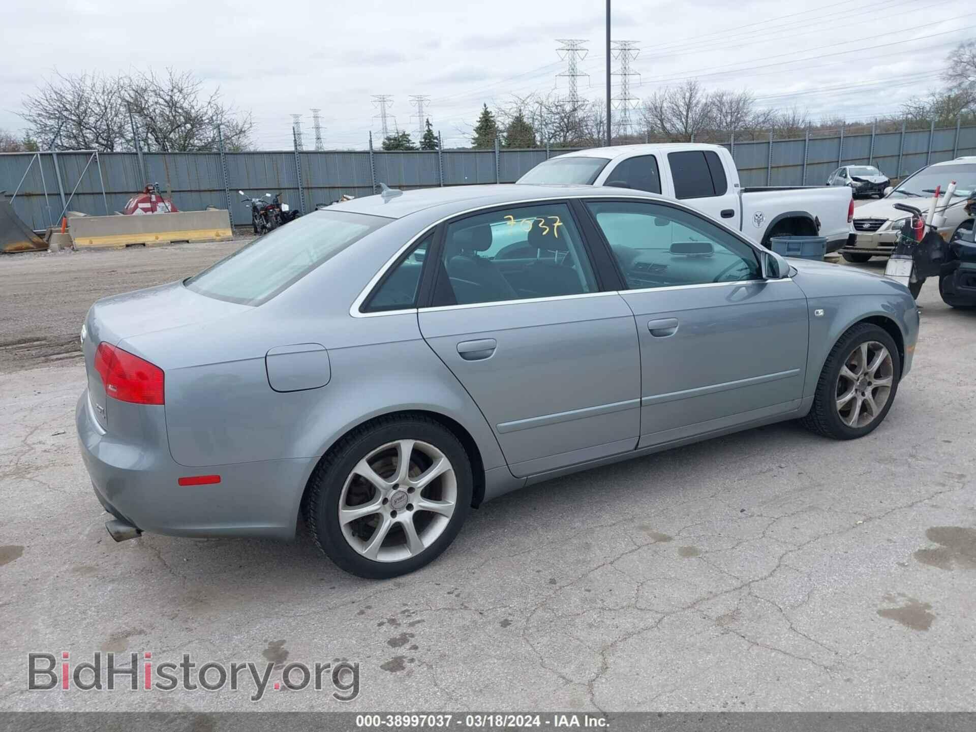 2007 AUDI A4 - VIN: WAUDF78E27A060355 - Photo 4