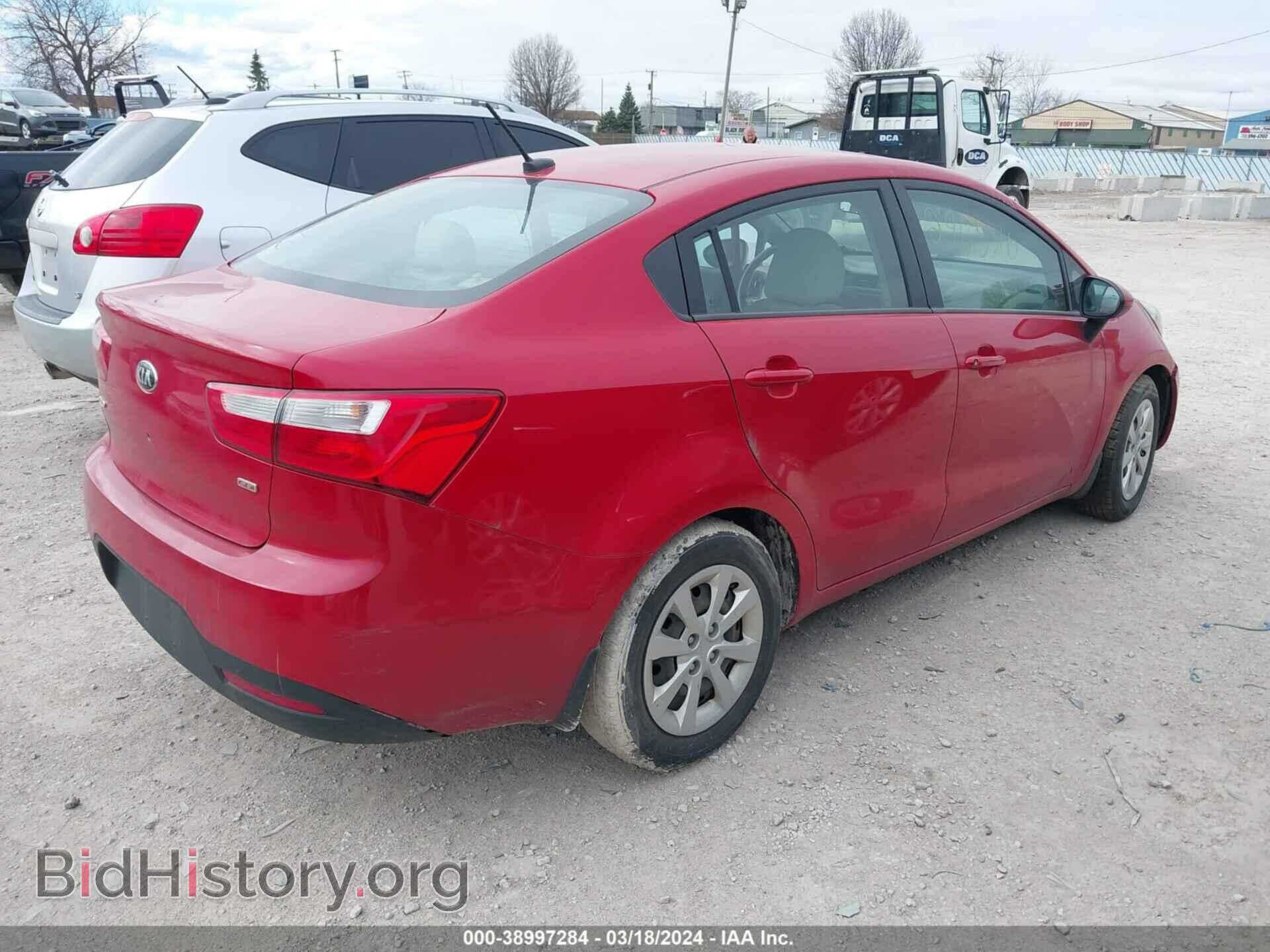 2013 KIA RIO - VIN: KNADM4A36D6204209 - Фото 4