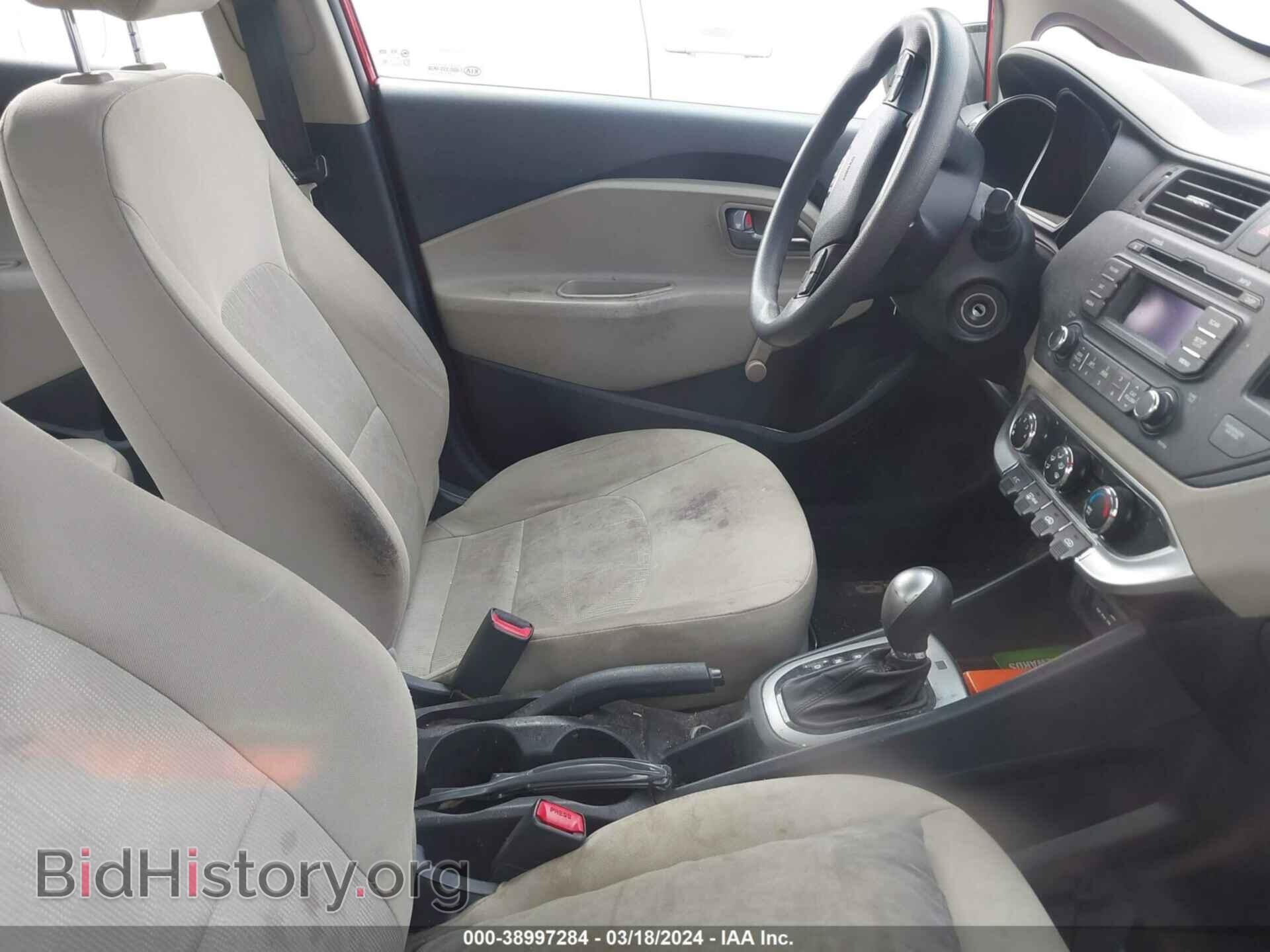 2013 KIA RIO - VIN: KNADM4A36D6204209 - Фото 5