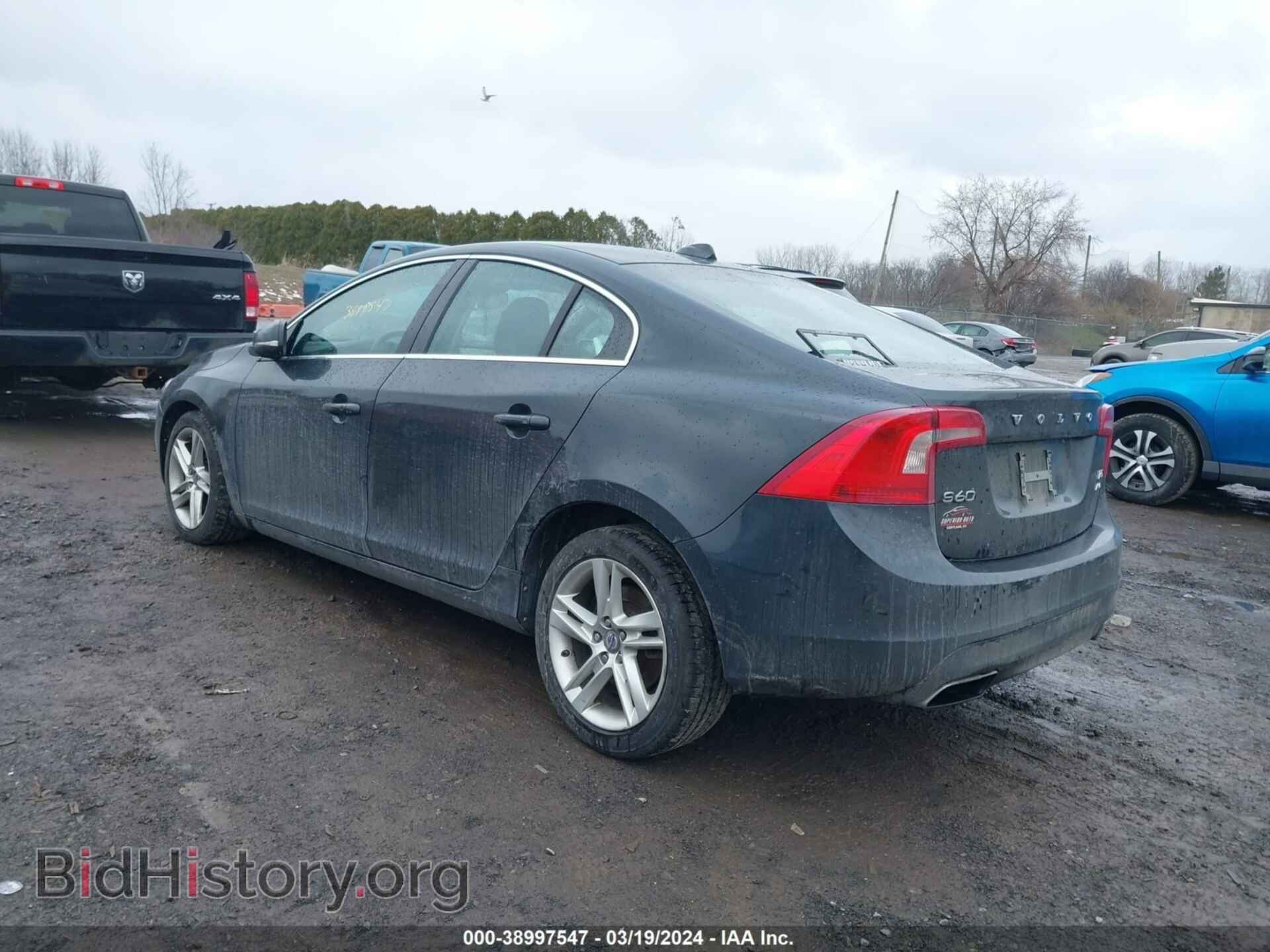 2014 VOLVO S60 - VIN: YV1612FH0E2276748 - Фото 3