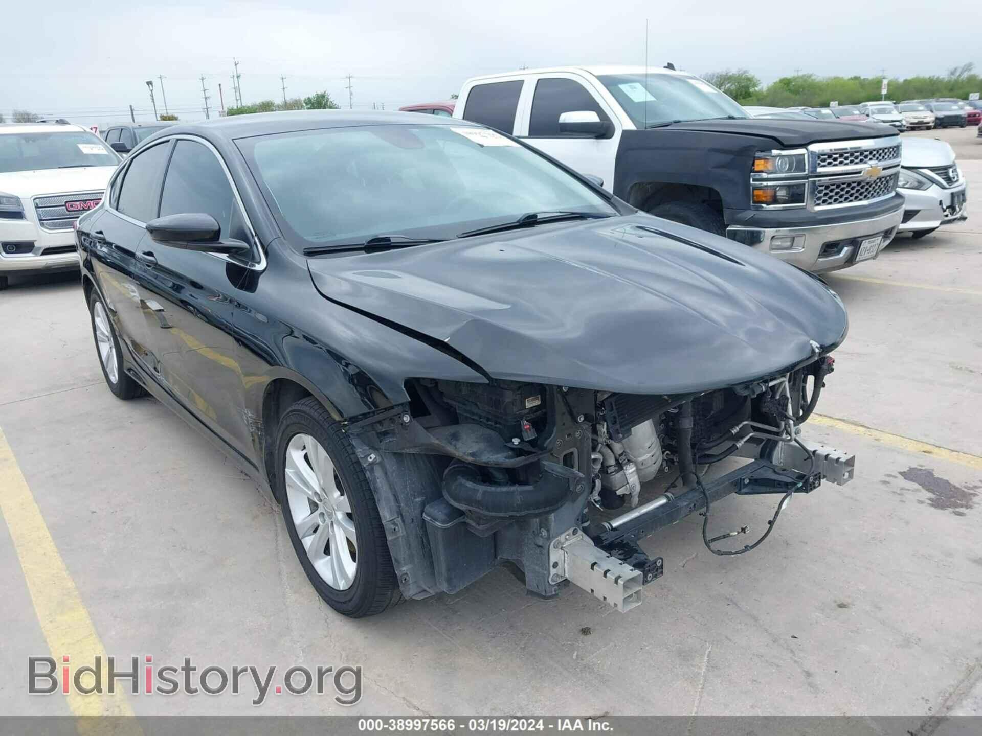 Photo 1C3CCCFB0GN191645 - CHRYSLER 200 2016