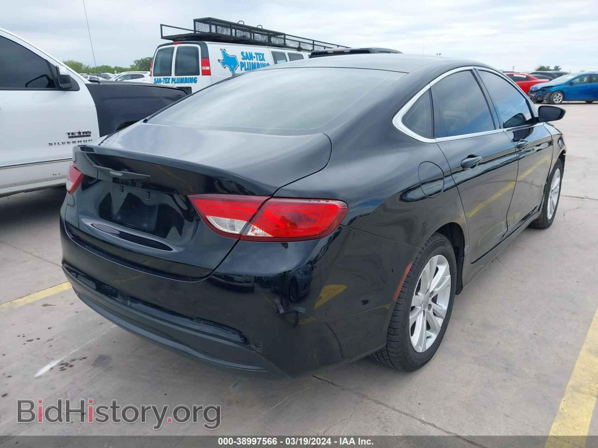 2016 CHRYSLER 200 - VIN: 1C3CCCFB0GN191645 - Фото 4