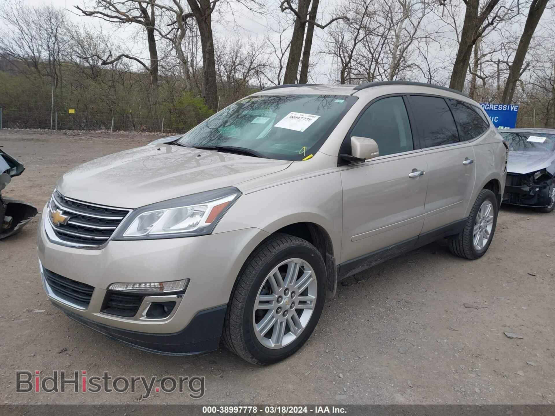2014 CHEVROLET TRAVERSE - VIN: 1GNKRGKD4EJ257632 - Фото 2