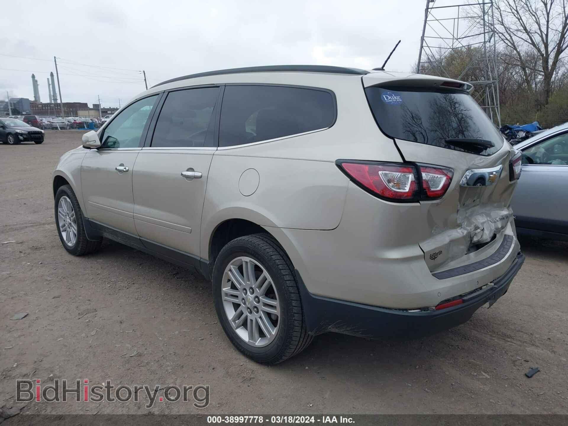 2014 CHEVROLET TRAVERSE - VIN: 1GNKRGKD4EJ257632 - Фото 3