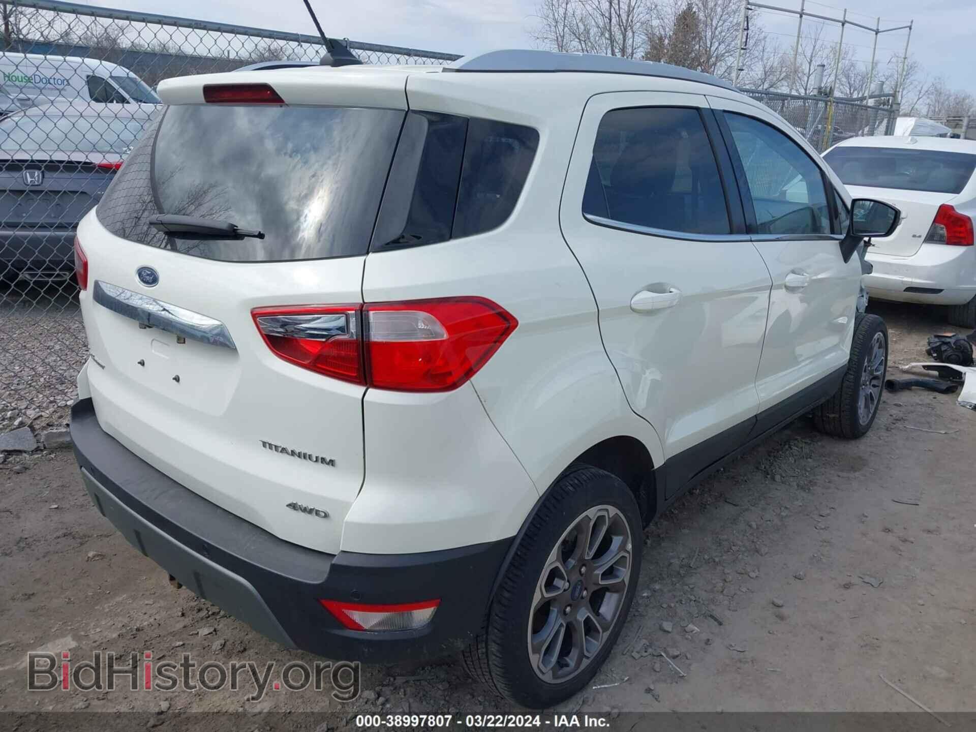 2020 FORD ECOSPORT - VIN: MAJ6S3KL0LC370354 - Фото 4