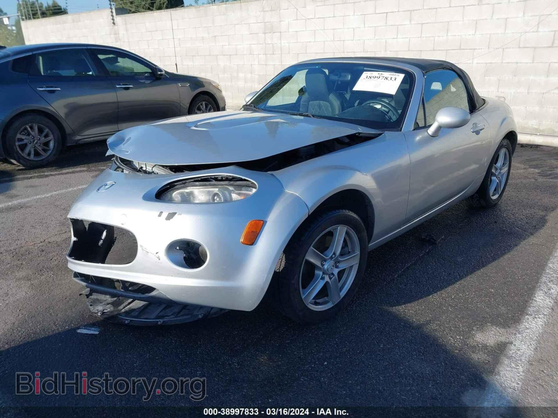 2006 MAZDA MX-5 - VIN: JM1NC25F960116327 - Фото 2