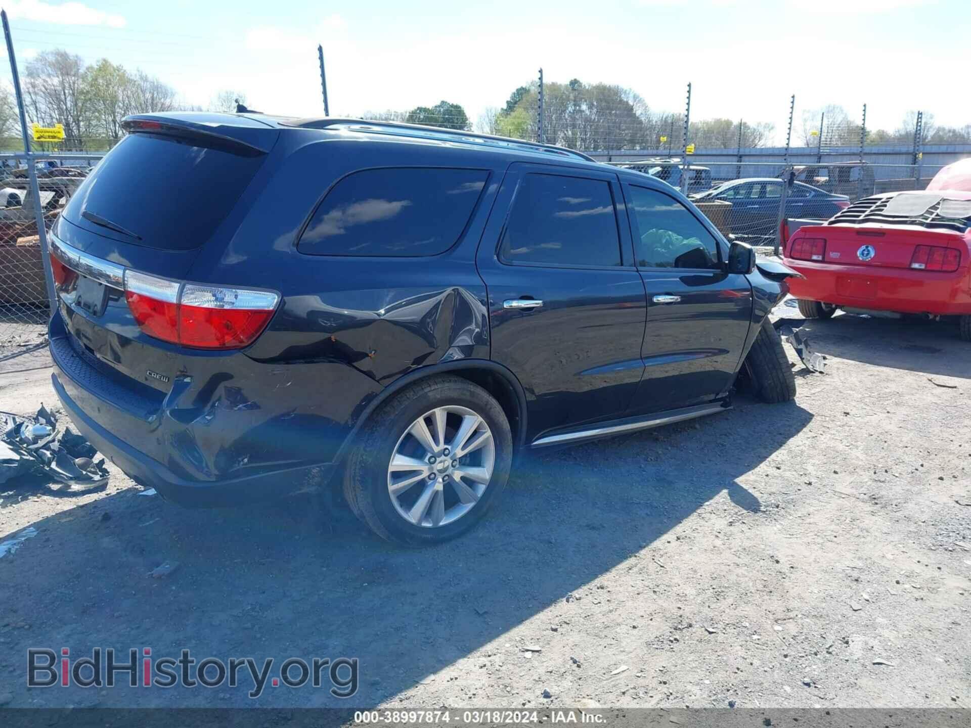 2013 DODGE DURANGO - VIN: 1C4SDHDT9DC598268 - Photo 4