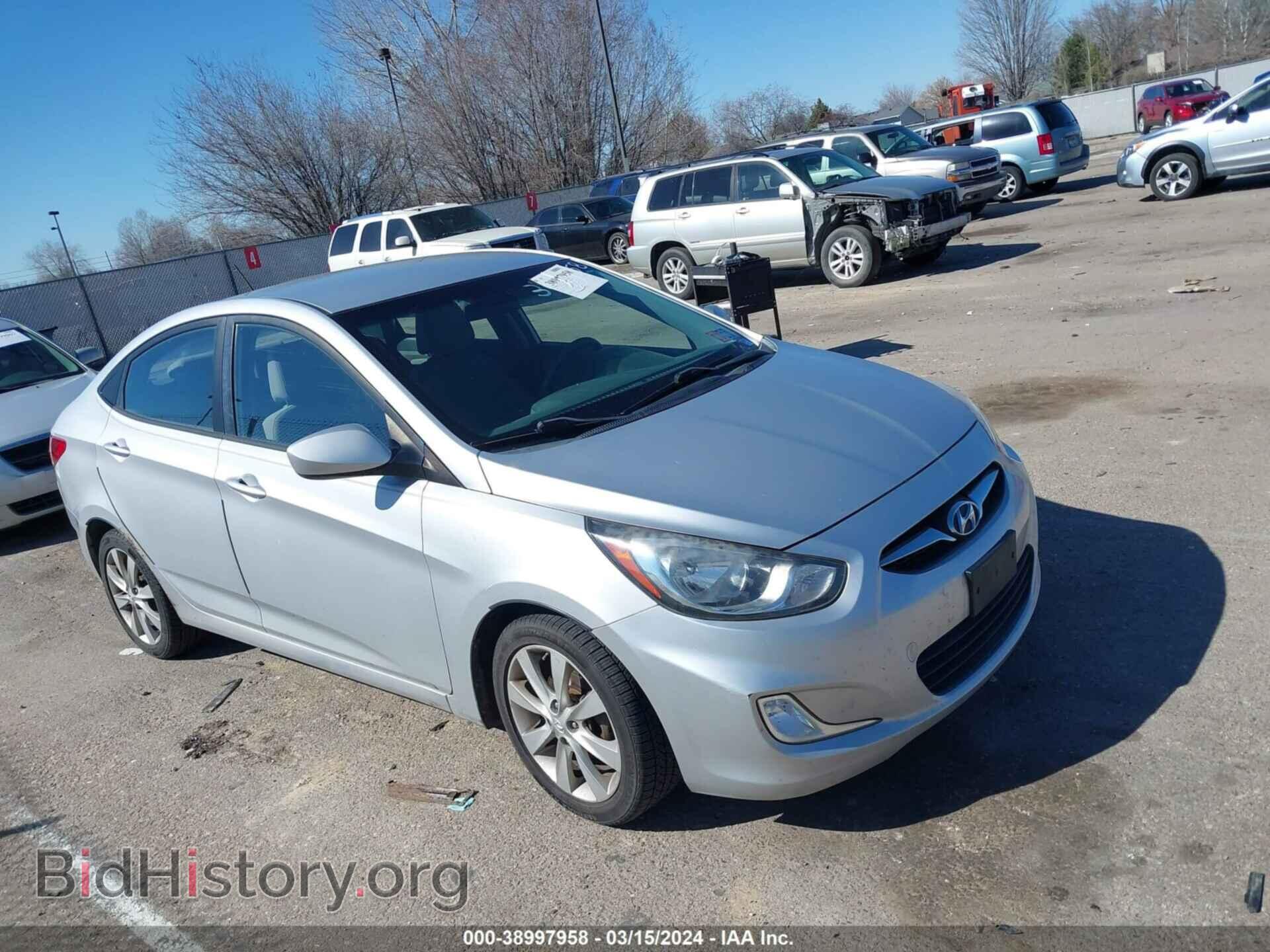 Фотография KMHCU4AE1CU078329 - HYUNDAI ACCENT 2012