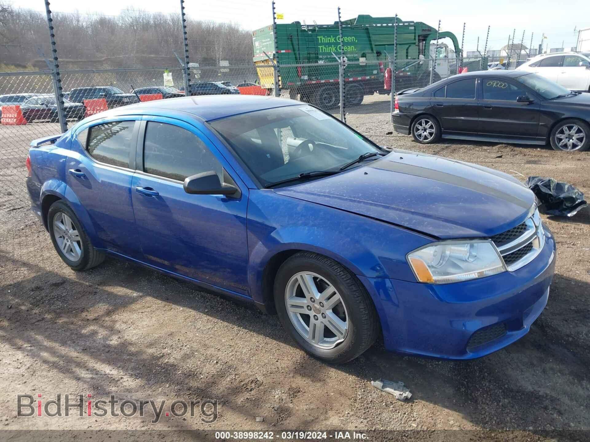 Фотография 1C3CDZAG9EN232998 - DODGE AVENGER 2014